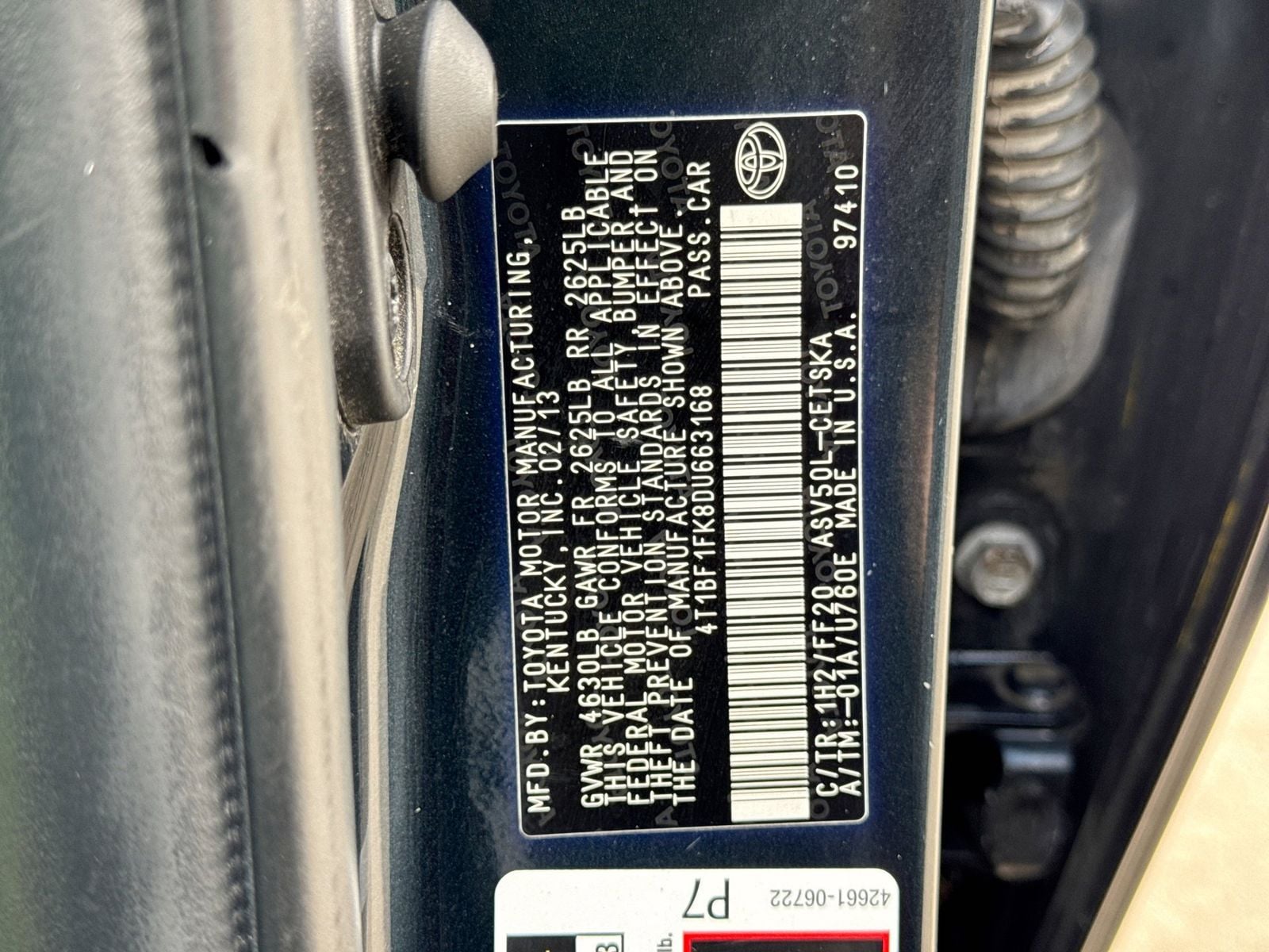 Thumbnail: 2013 Toyota Camry - 38