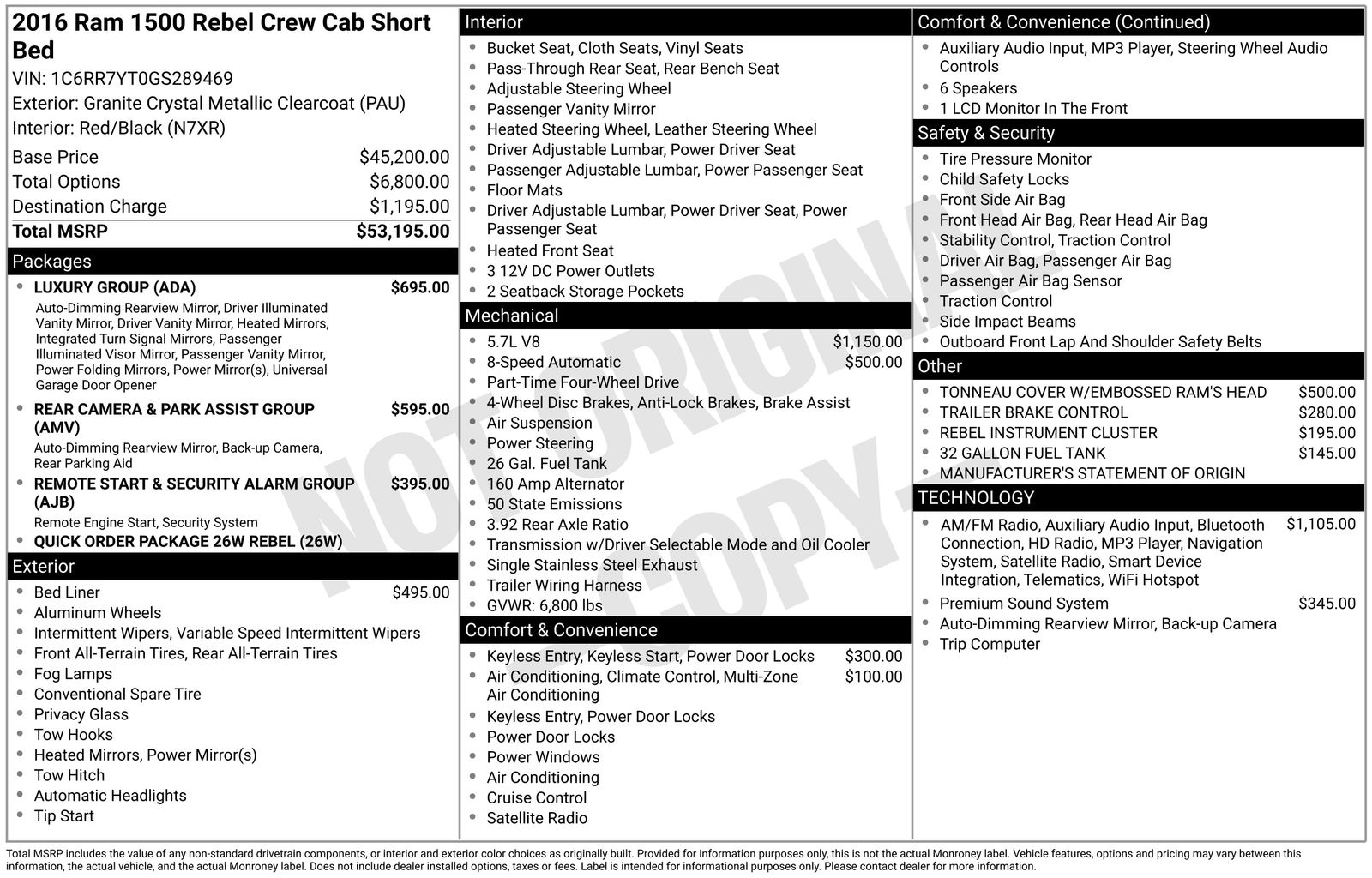 Thumbnail: 2016 RAM 1500 - 4