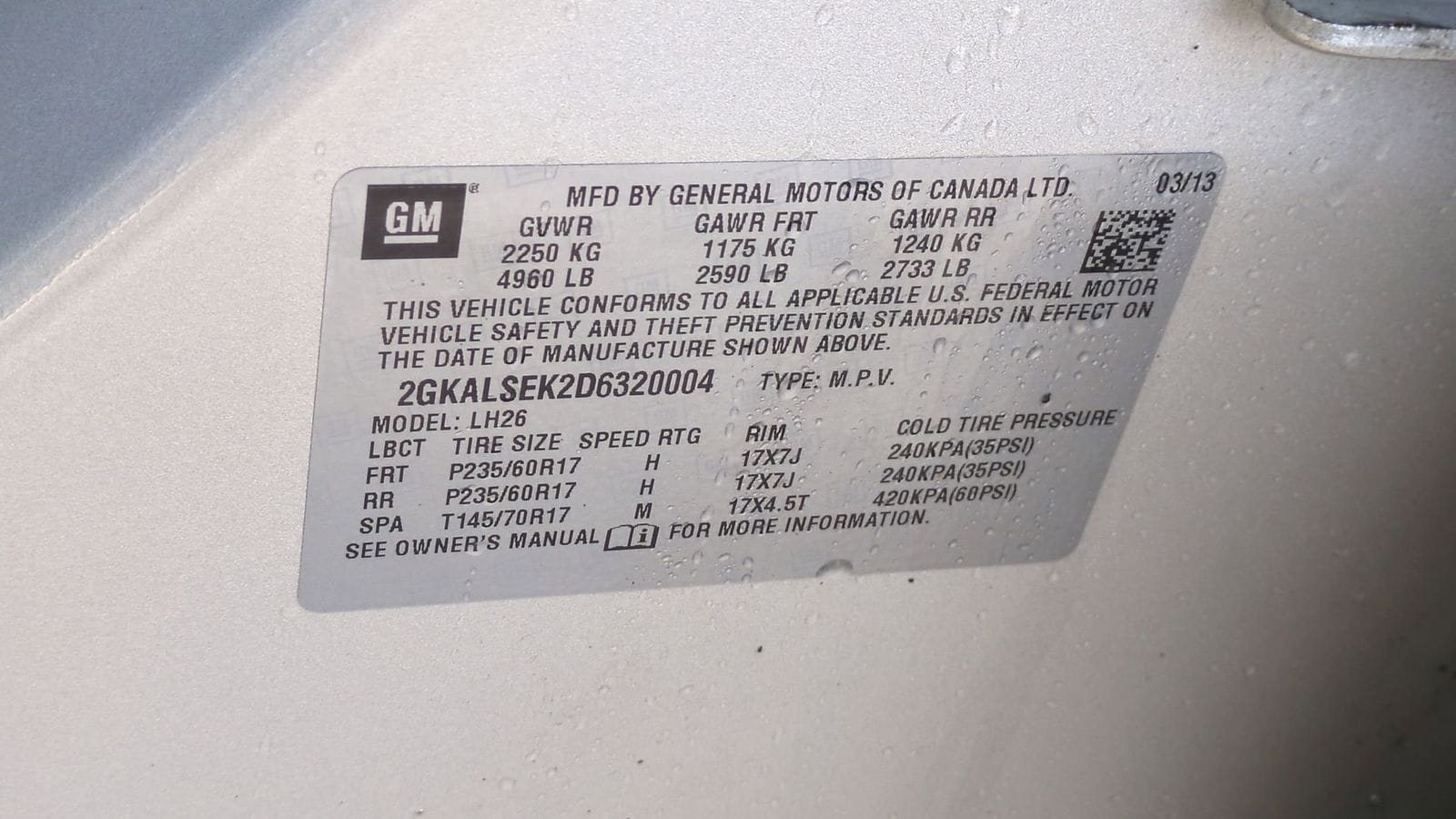 Thumbnail: 2013 GMC Terrain - 37