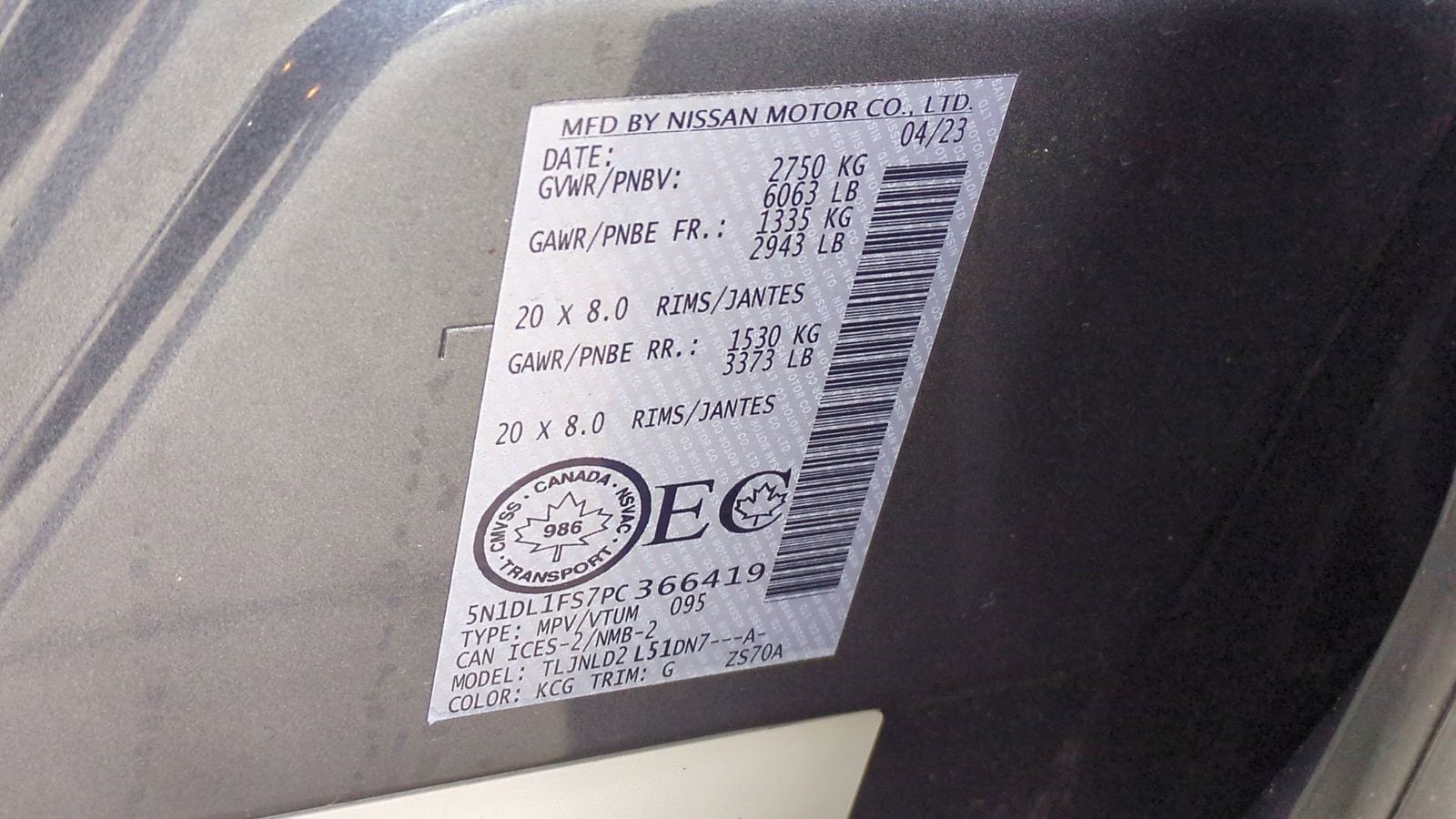 Thumbnail: 2023 INFINITI QX60 - 38