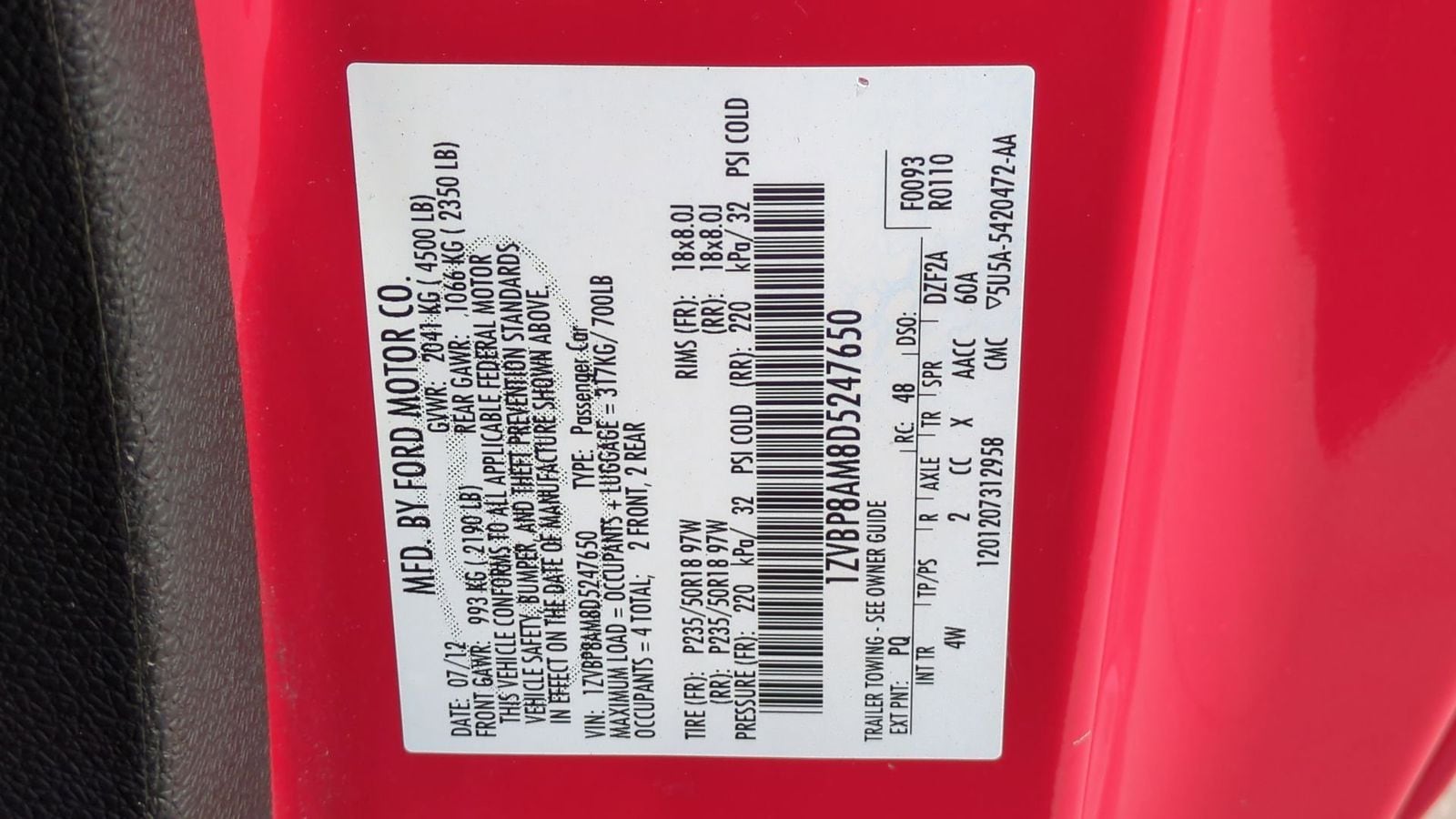 Thumbnail: 2013 Ford Mustang - 27