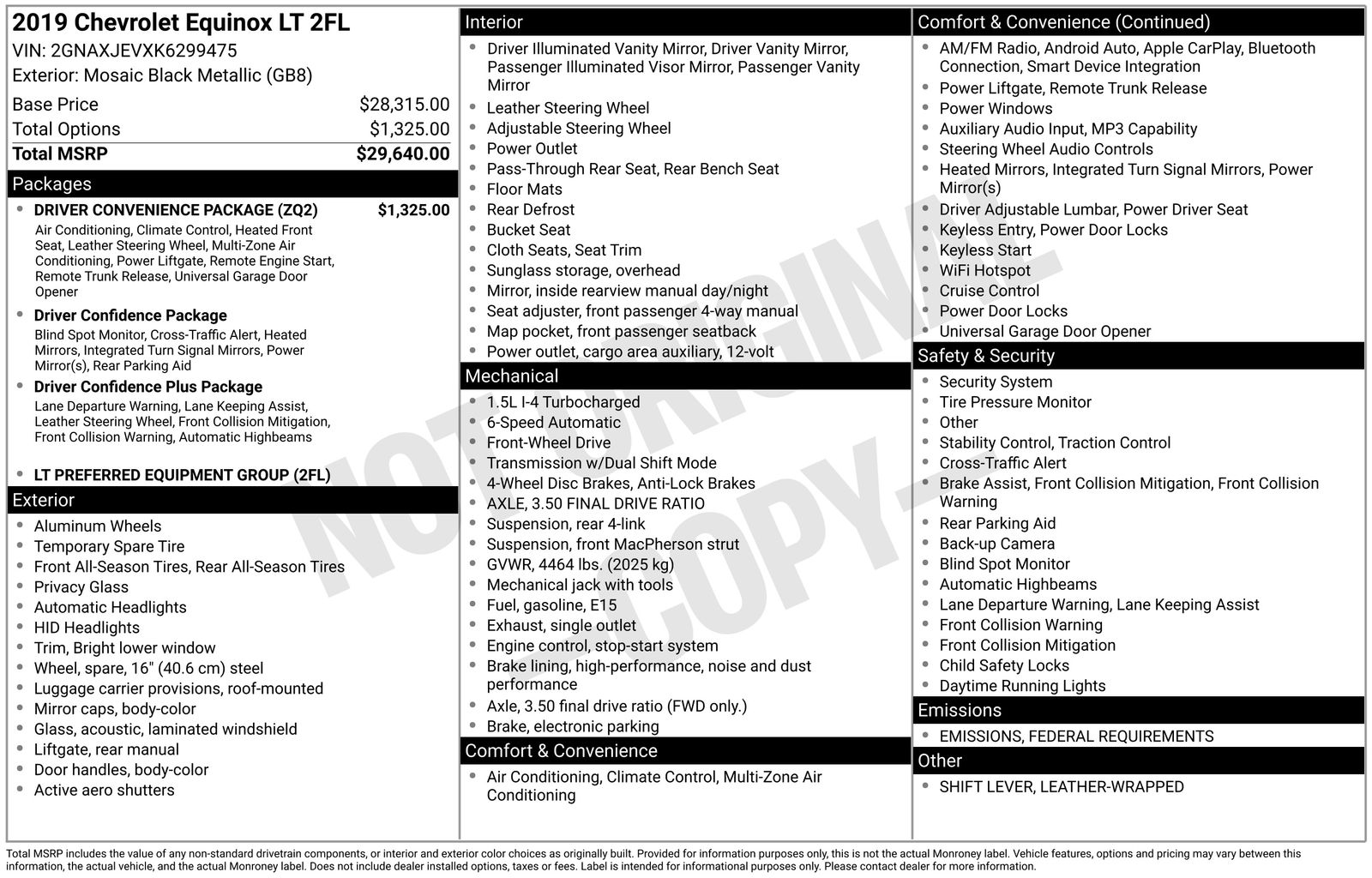 Thumbnail: 2019 Chevrolet Equinox - 4