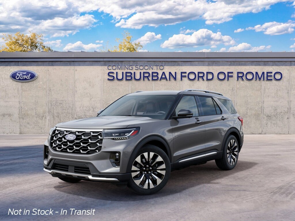 New 2027 Ford Explorer Platinum SUV