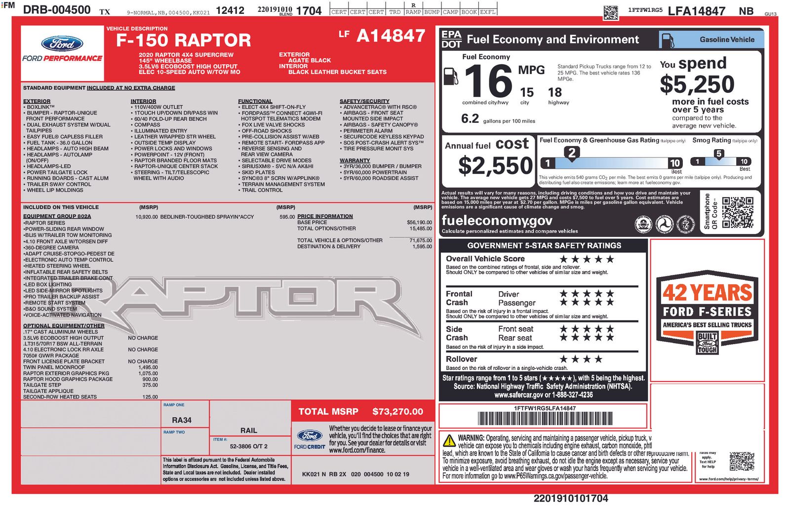 Thumbnail: 2020 Ford F-150 - 4