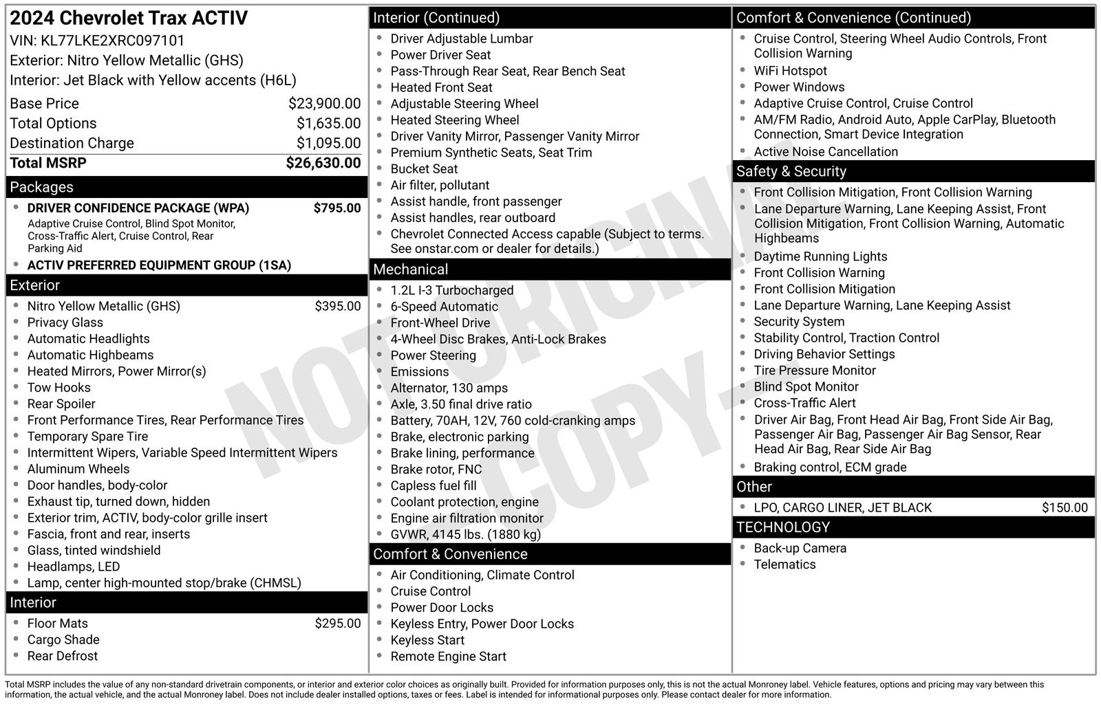 Thumbnail: 2024 Chevrolet Trax - 4