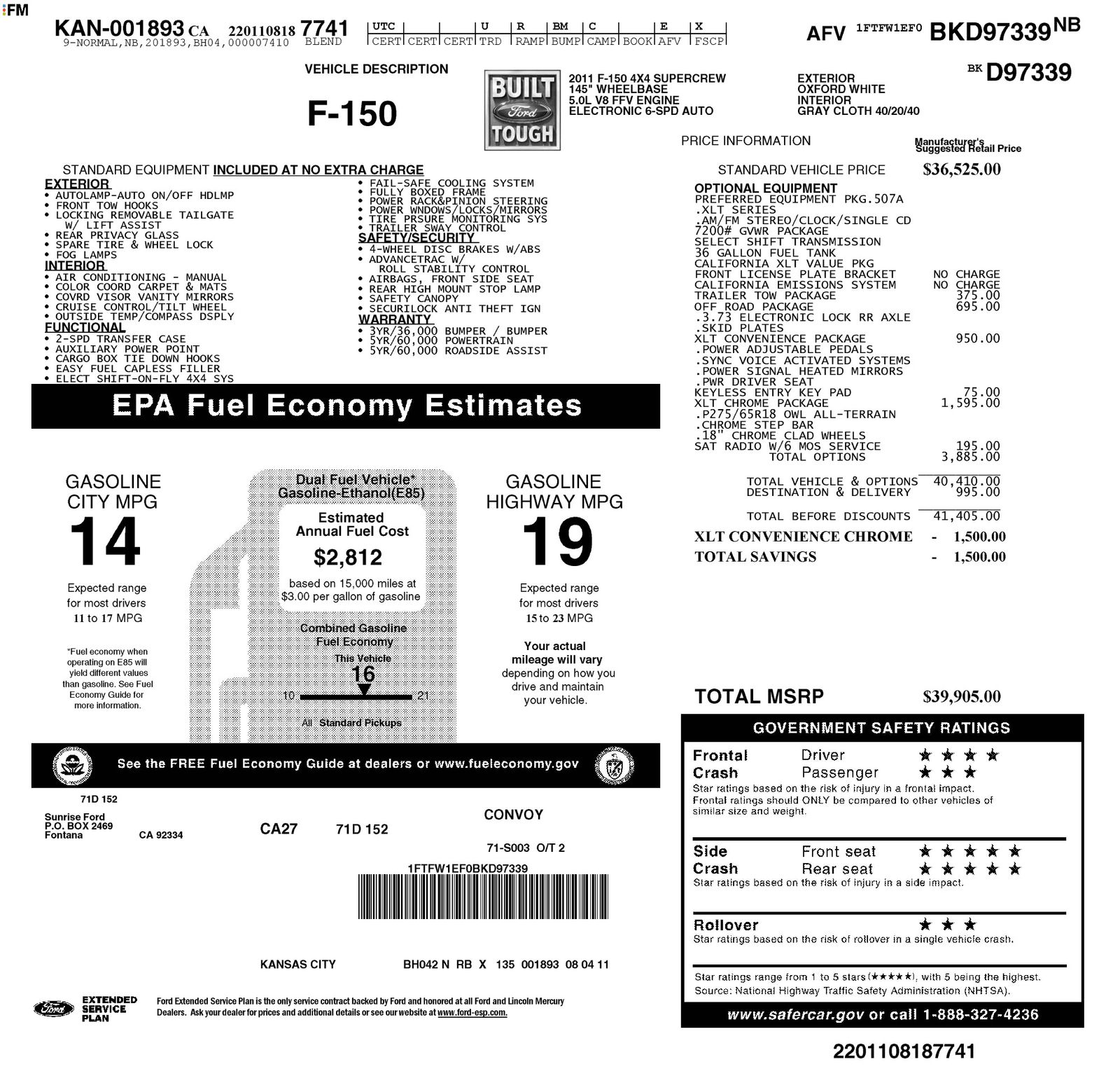 Thumbnail: 2011 Ford F-150 - 8