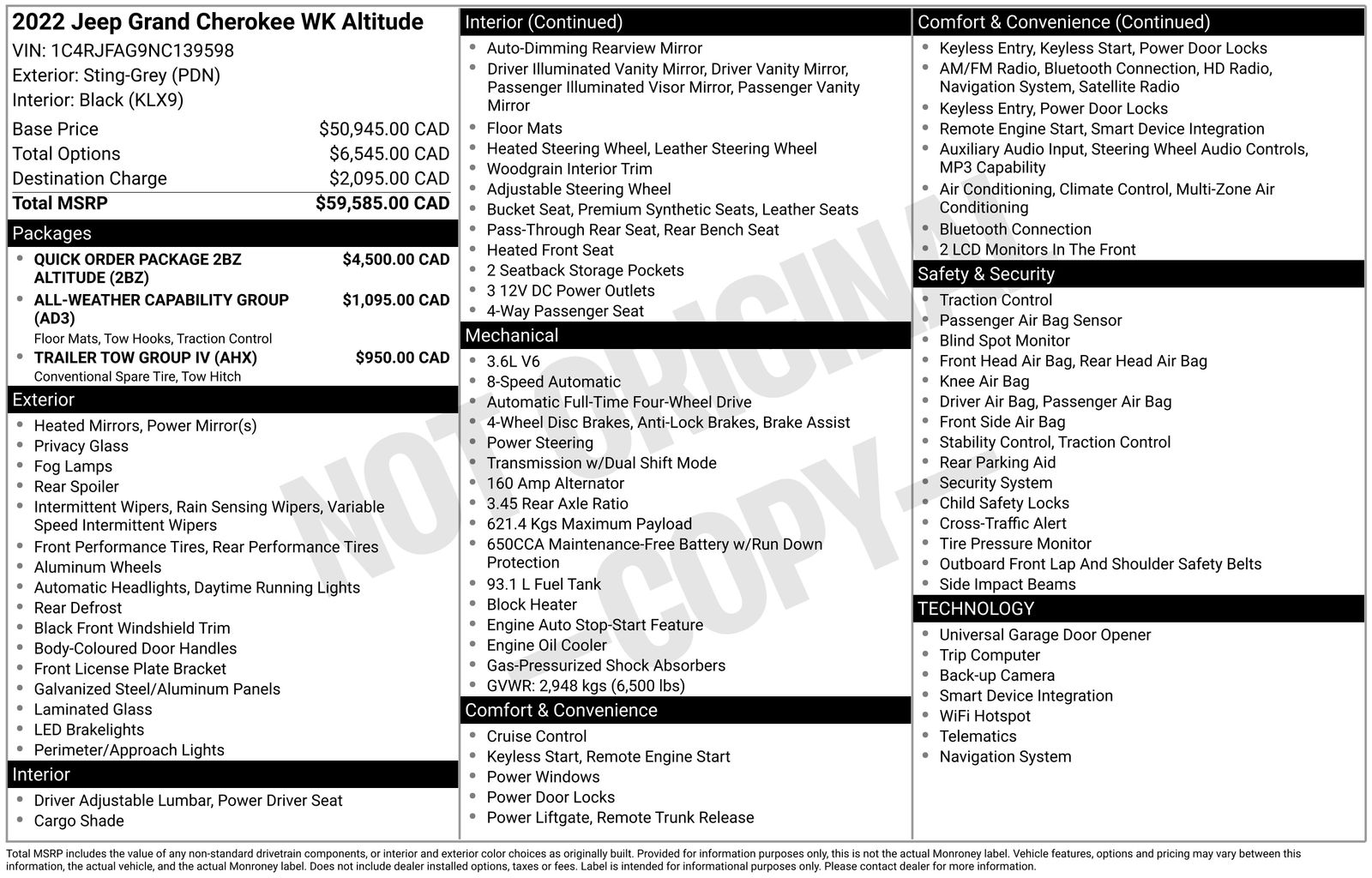 Thumbnail: 2022 Jeep Grand Cherokee - 4