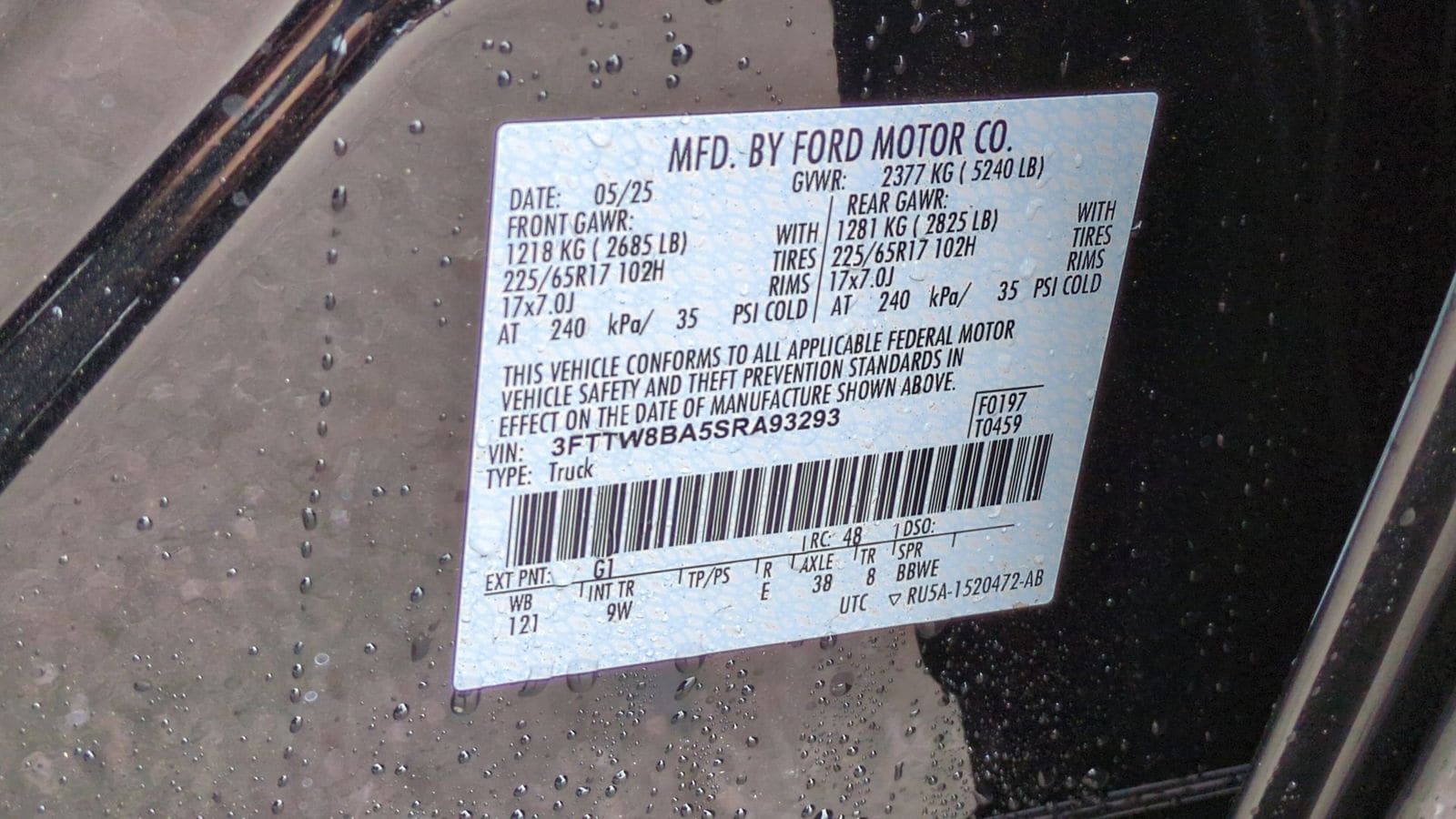 2025 Ford Maverick XL 33