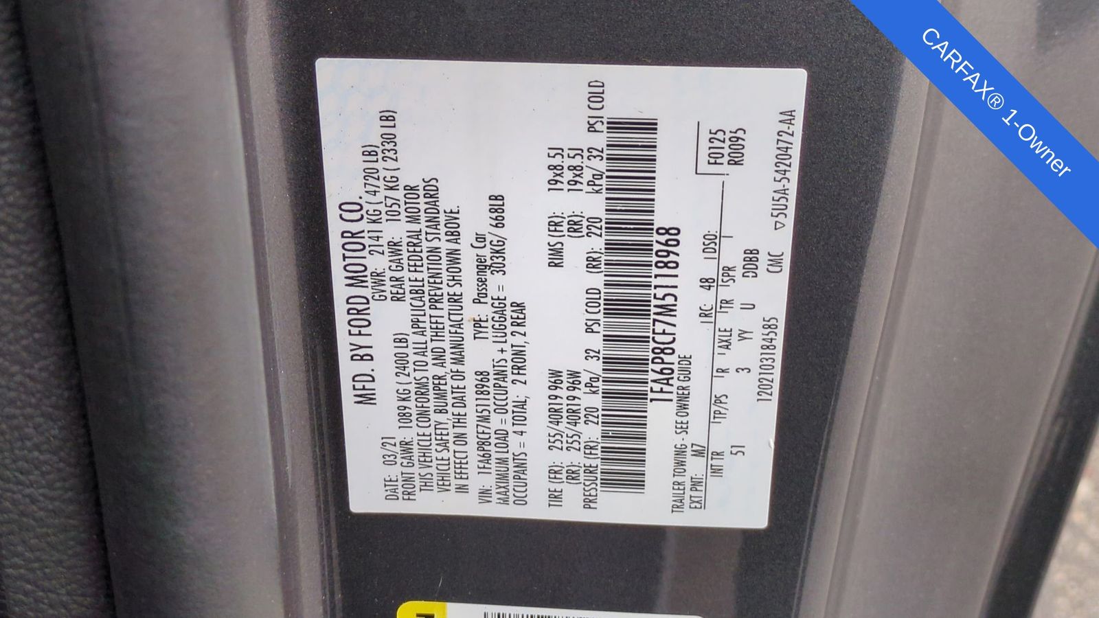 Thumbnail: 2021 Ford Mustang - 41