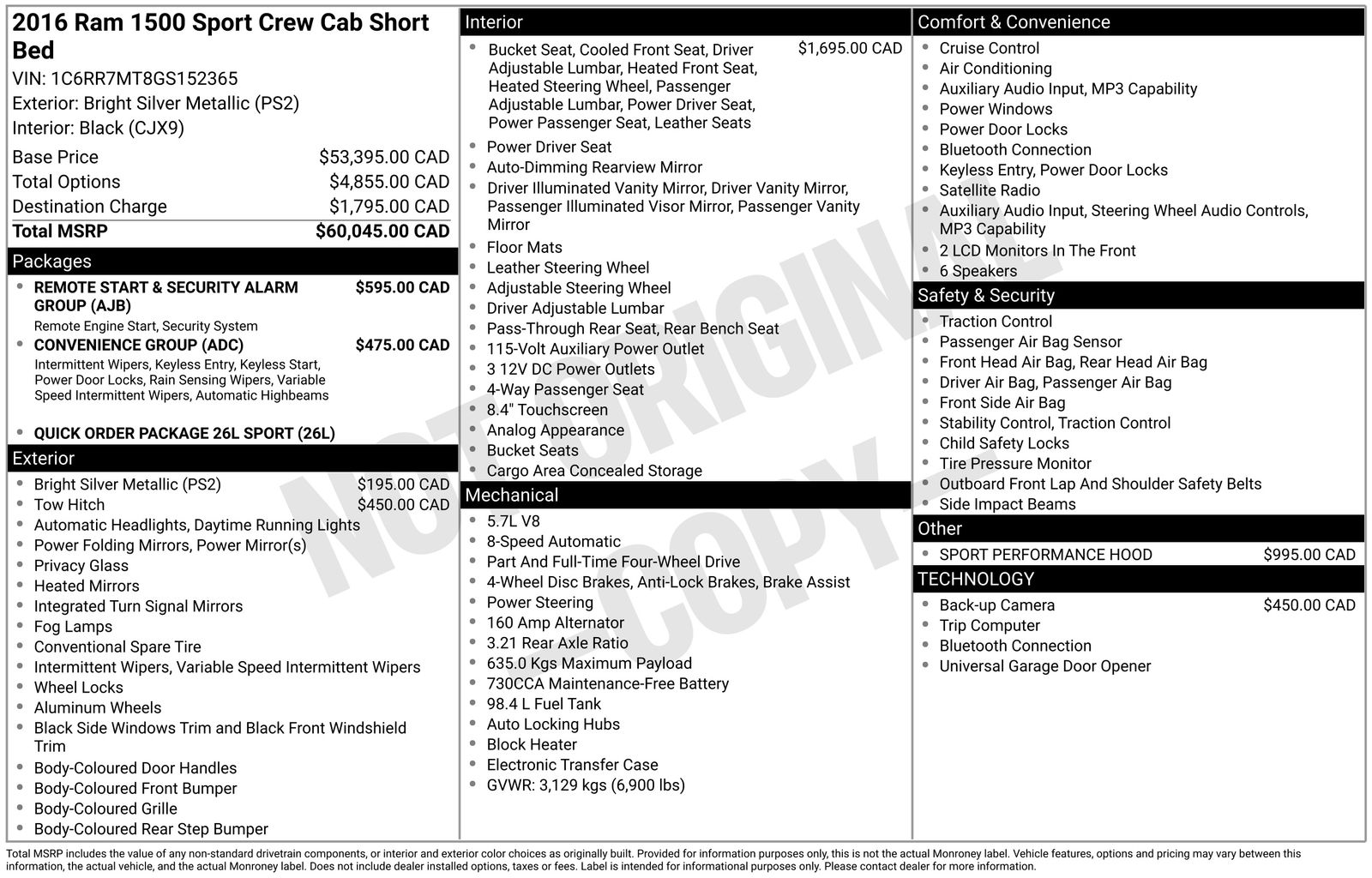 Thumbnail: 2016 RAM 1500 - 8