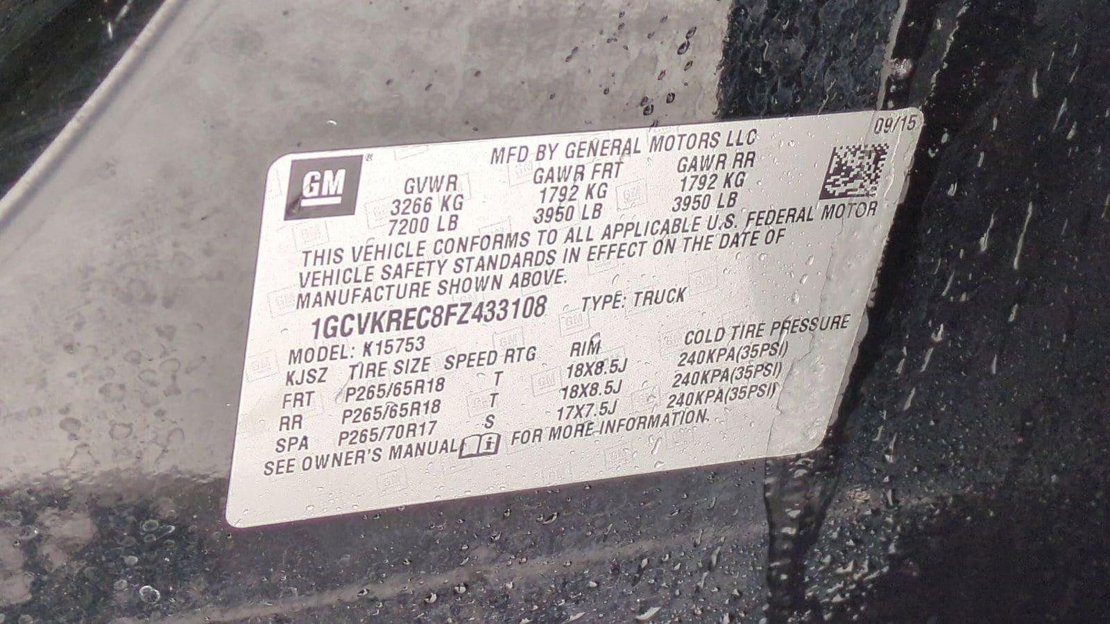 Thumbnail: 2015 Chevrolet Silverado 1500 - 38