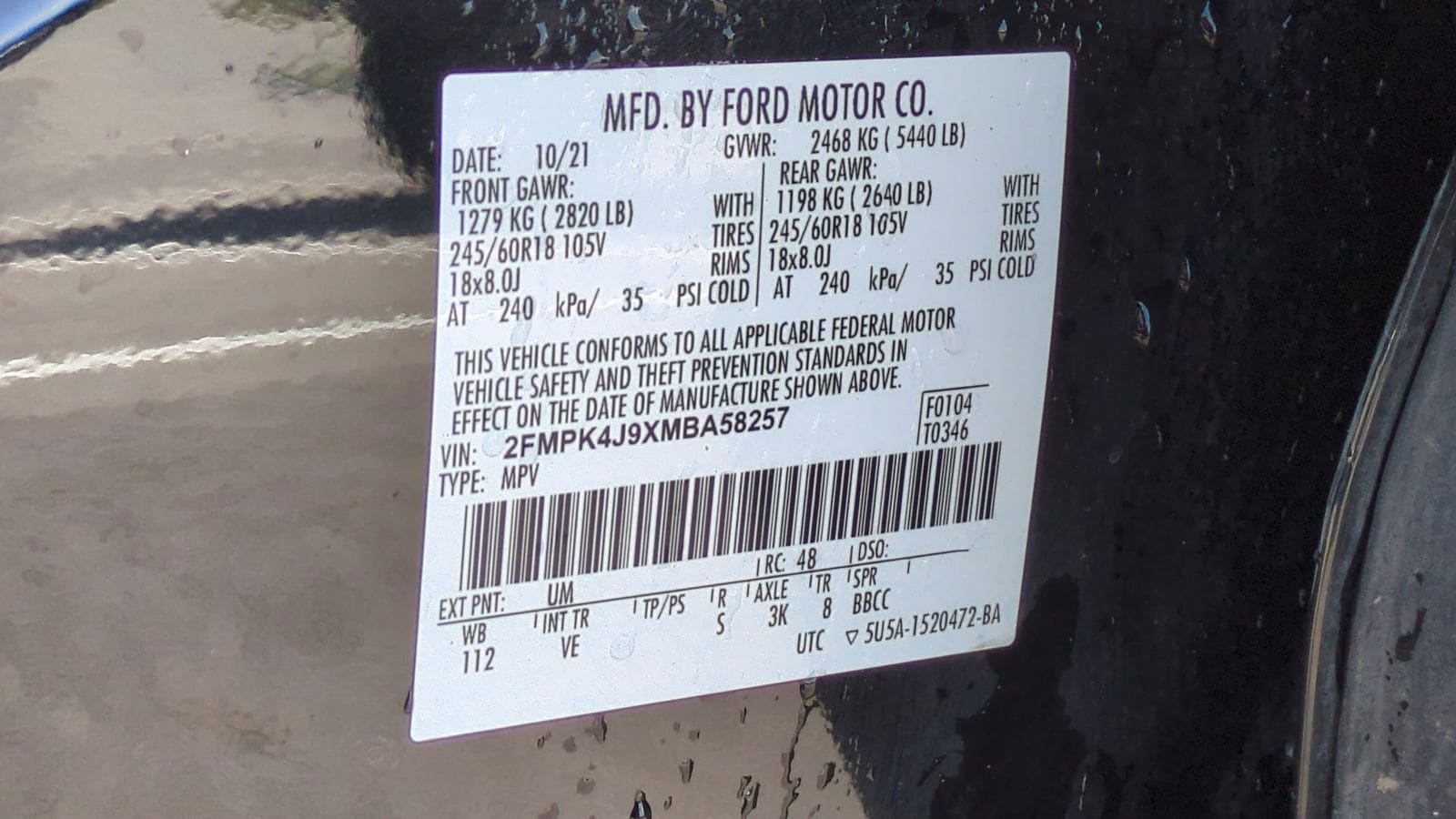 Thumbnail: 2021 Ford Edge - 35
