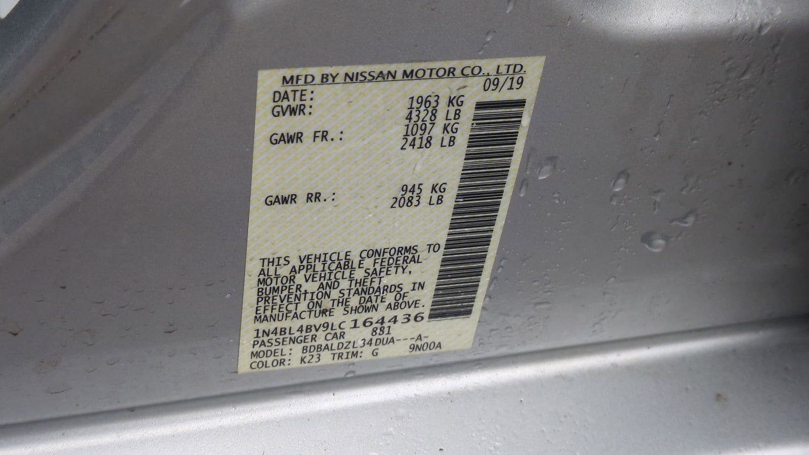 Thumbnail: 2020 Nissan Altima - 37