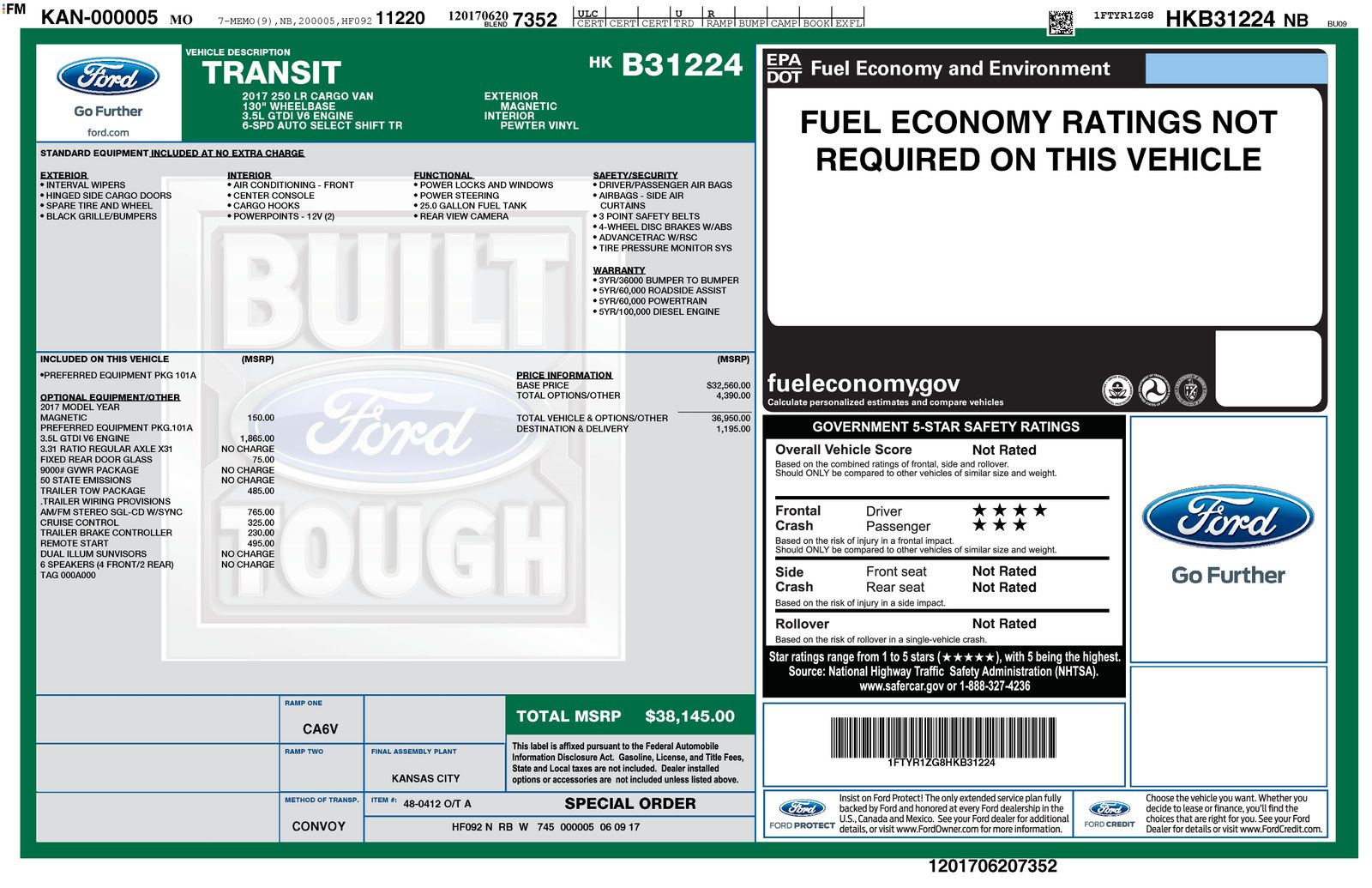 Thumbnail: 2017 Ford Transit Series - 4