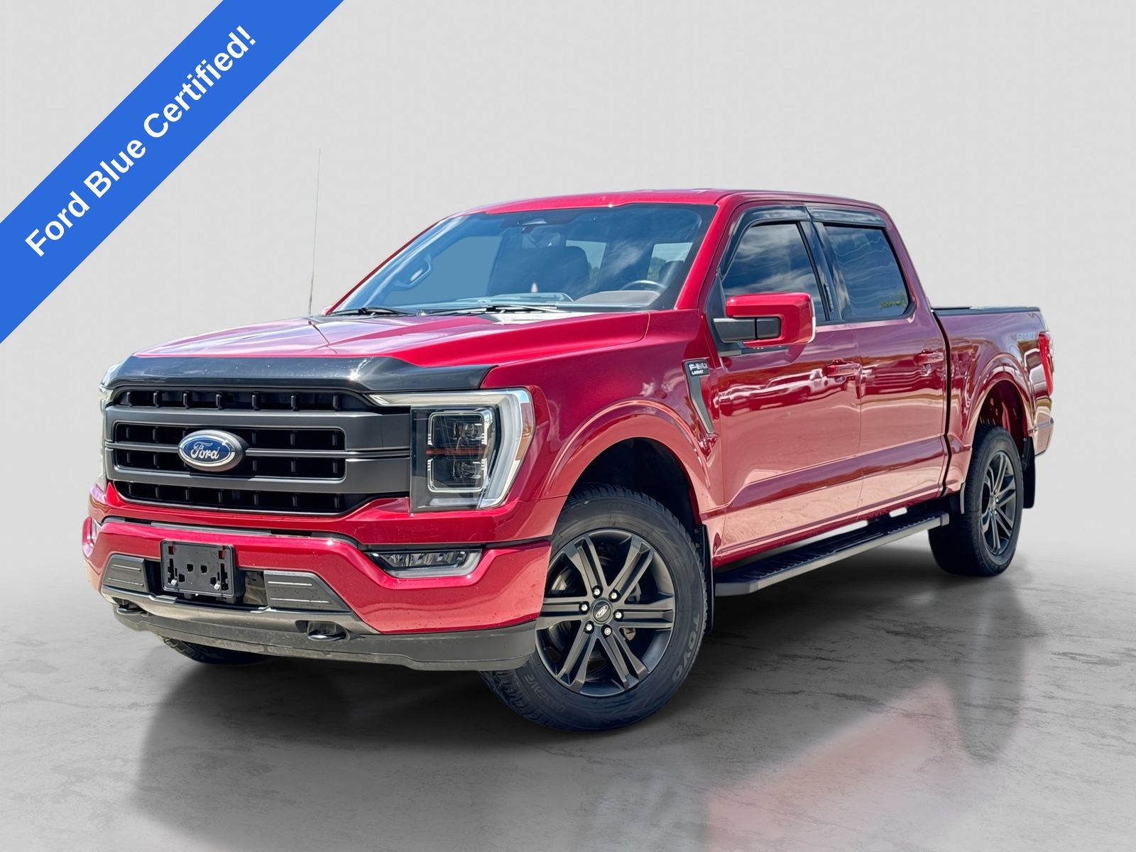 Certified Used 2021 Ford F-150 Truck Lariat Rapid Red Metallic