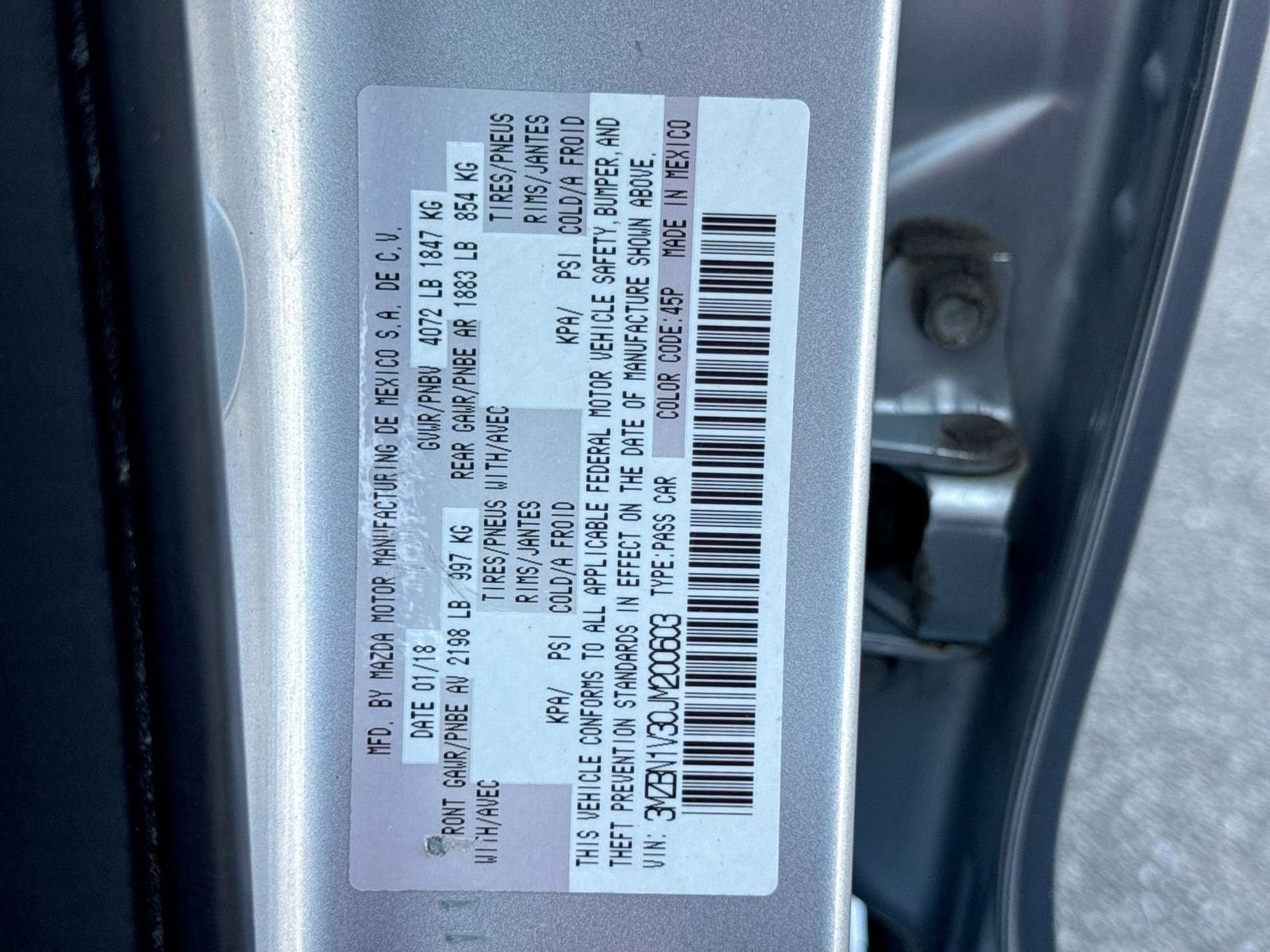 Thumbnail: 2018 Mazda Mazda3 - 34