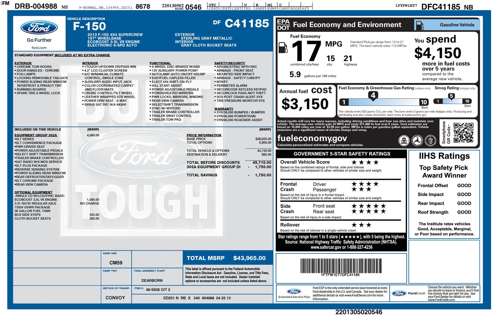 Thumbnail: 2013 Ford F-150 - 8
