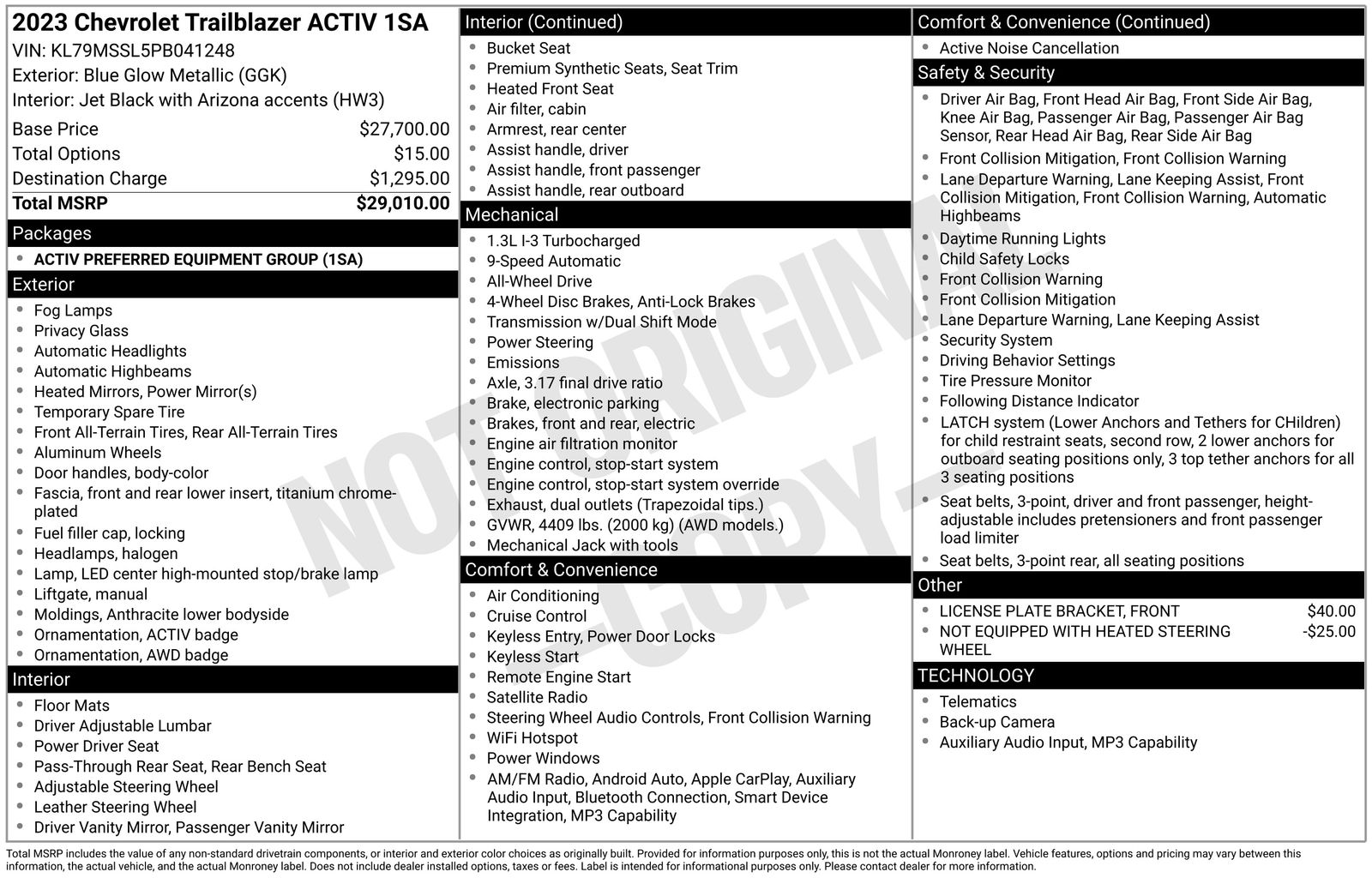 Thumbnail: 2023 Chevrolet TrailBlazer - 4