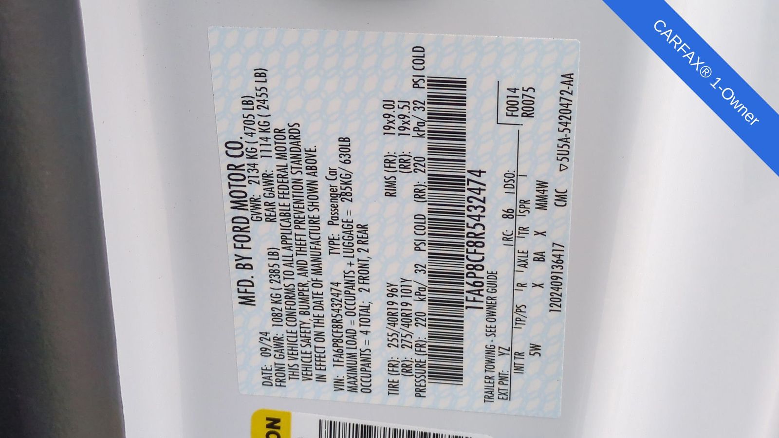 Thumbnail: 2024 Ford Mustang - 36