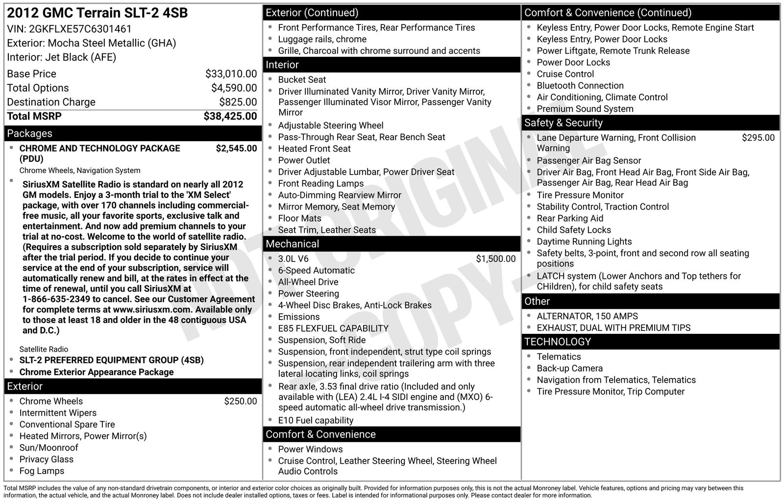 Thumbnail: 2012 GMC Terrain - 7