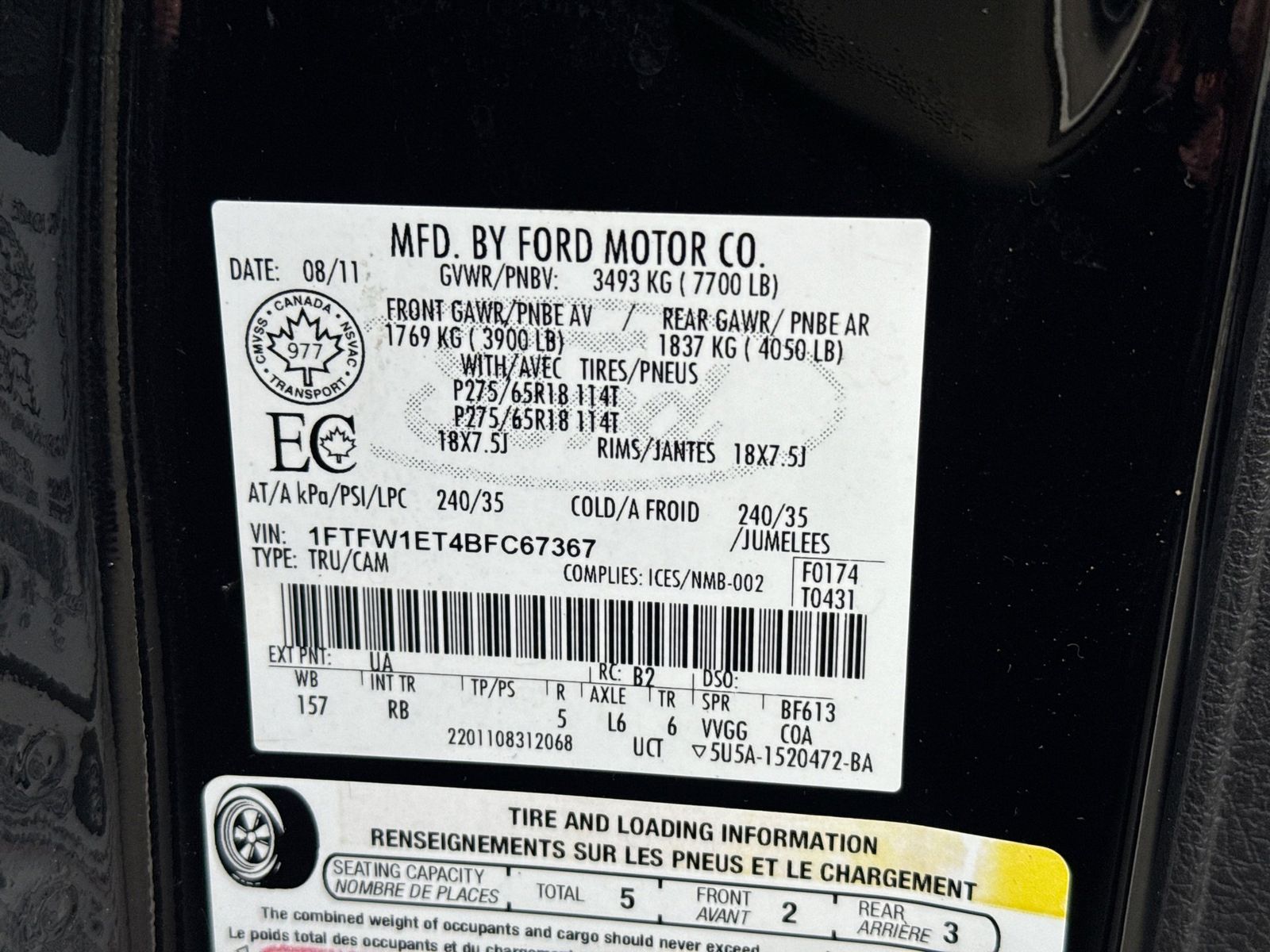 Thumbnail: 2011 Ford F-150 - 36