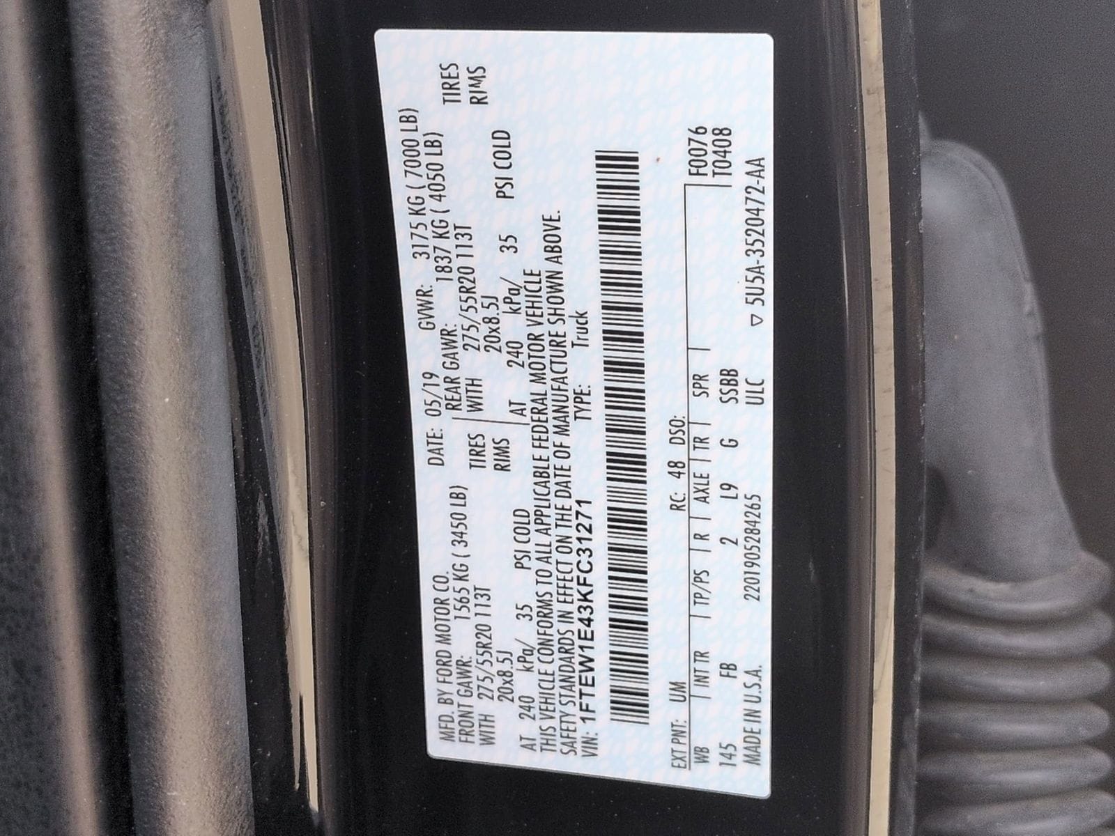 Thumbnail: 2019 Ford F-150 - 44