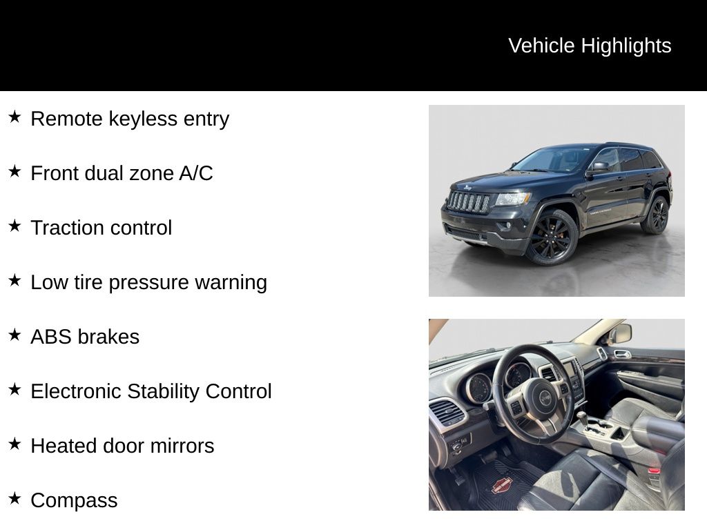 Thumbnail: 2012 Jeep Grand Cherokee - 5