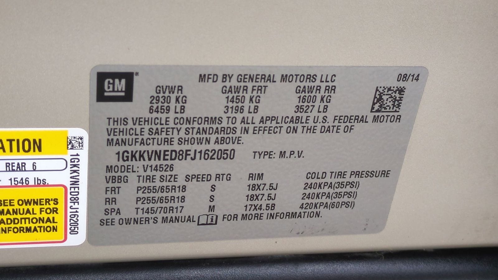 Thumbnail: 2015 GMC Acadia - 39