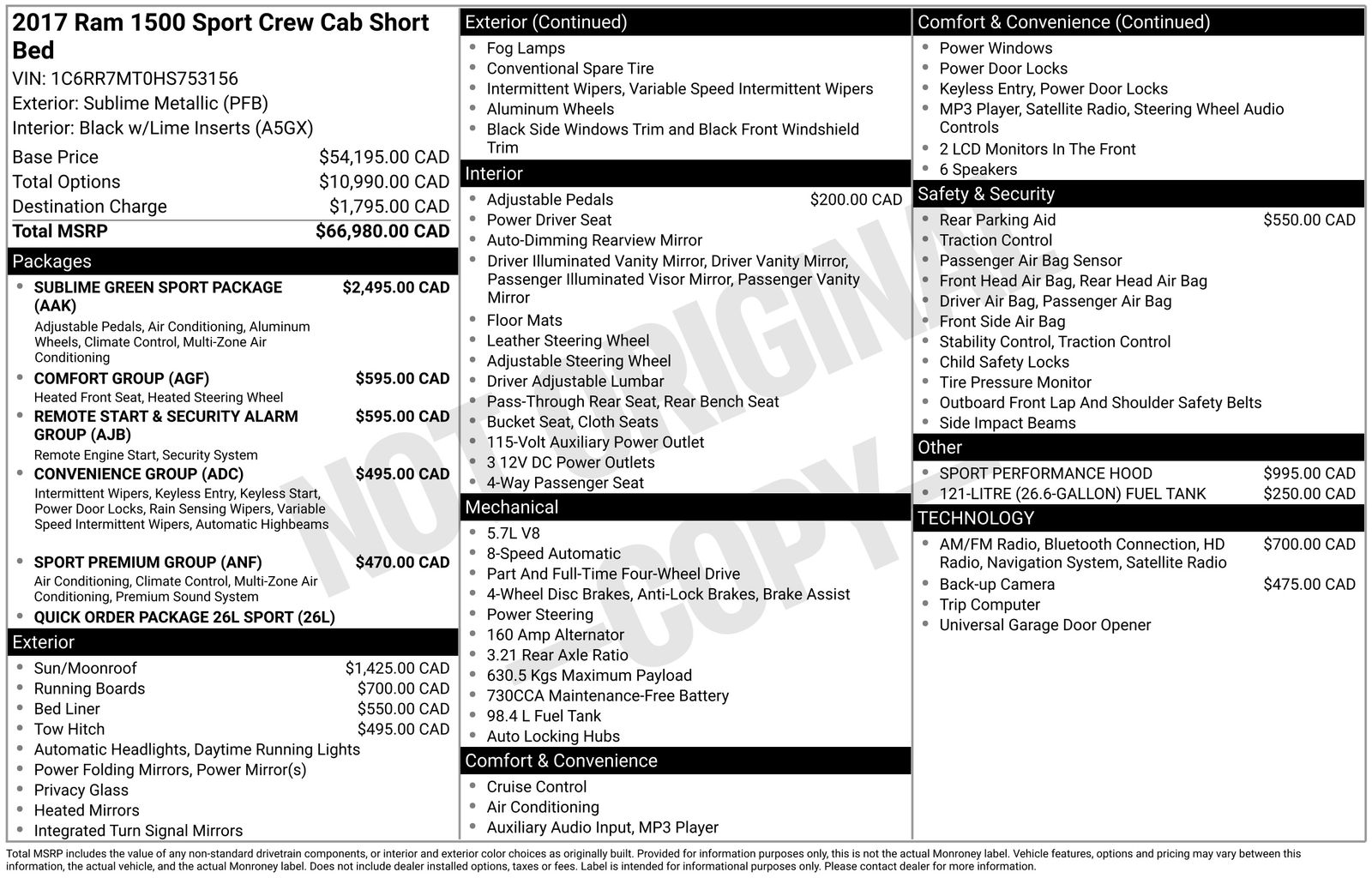 Thumbnail: 2017 RAM 1500 - 4