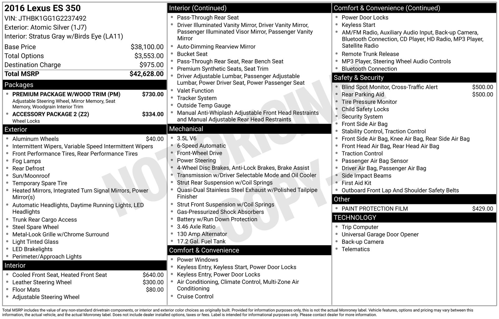 Thumbnail: 2016 Lexus ES - 4
