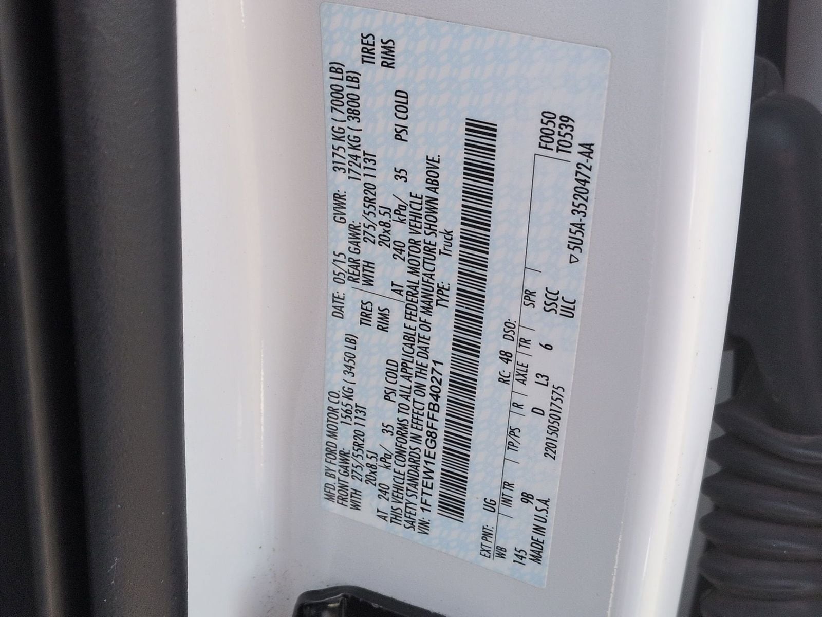 Thumbnail: 2015 Ford F-150 - 44