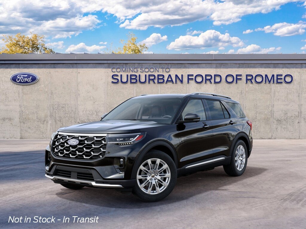 New 2027 Ford Explorer Platinum SUV