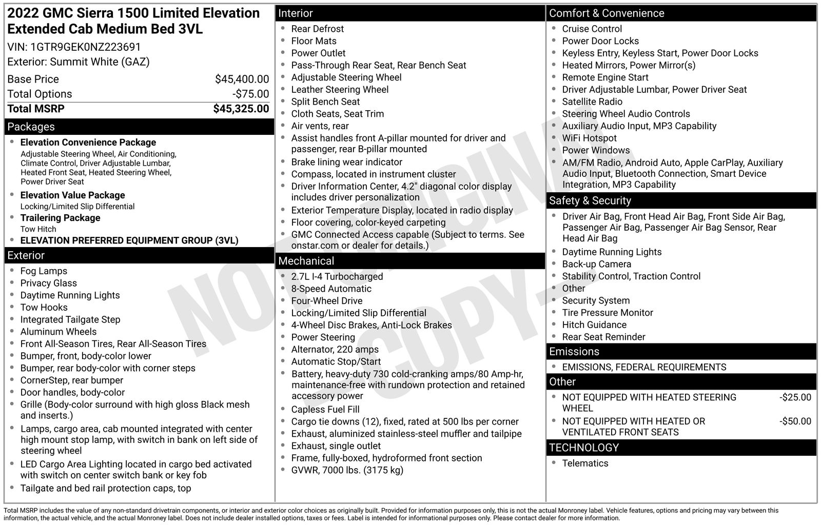 Thumbnail: 2022 GMC Sierra 1500 - 4