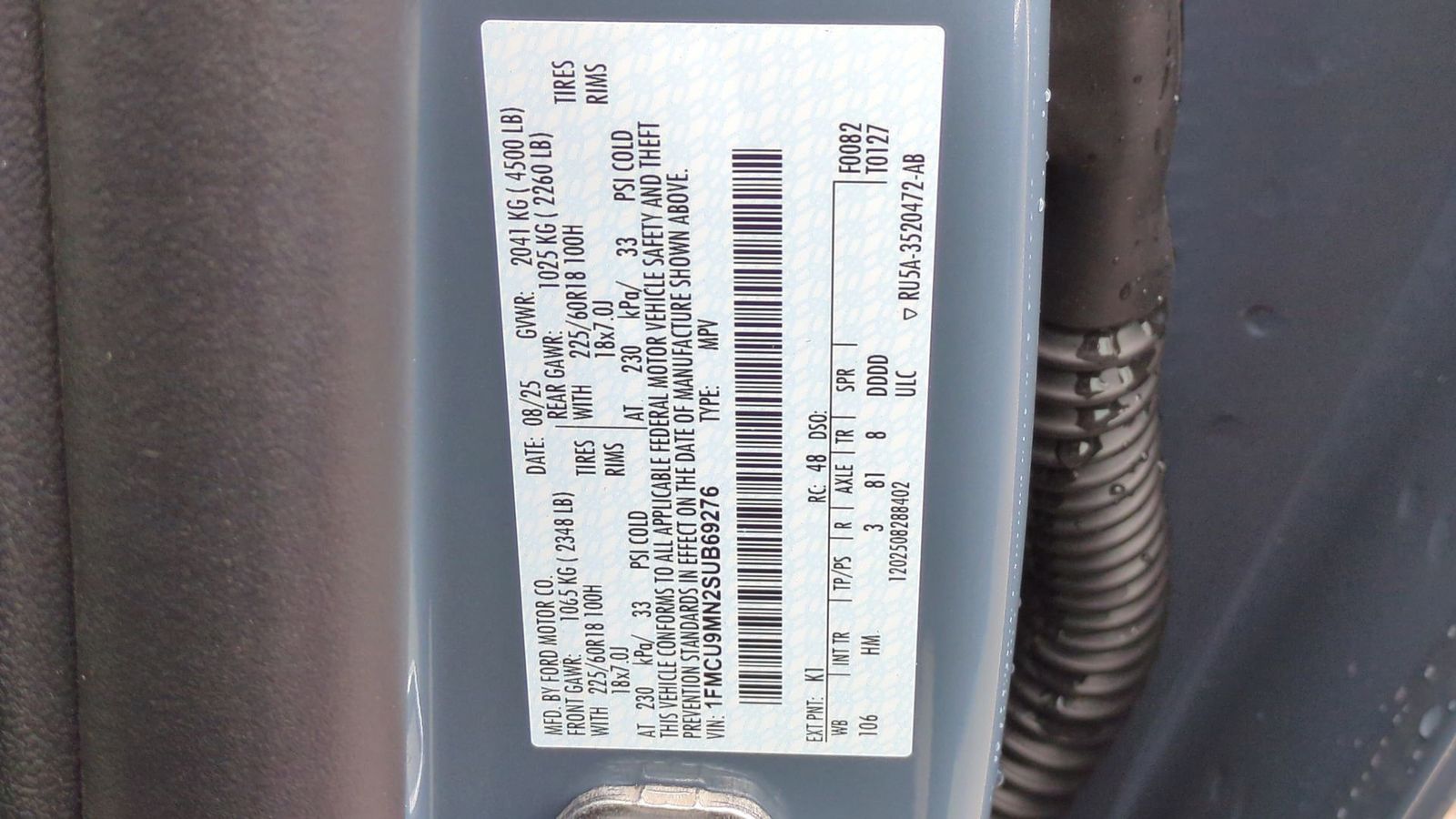 Thumbnail: 2025 Ford Escape - 36