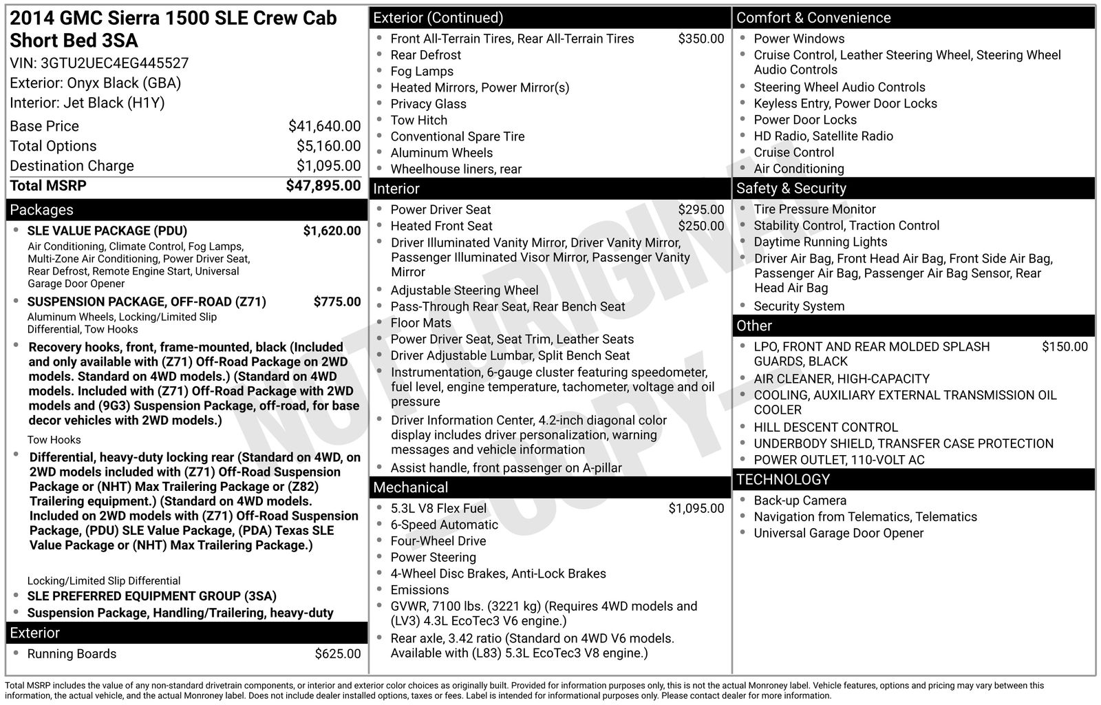 Thumbnail: 2014 GMC Sierra 1500 - 8