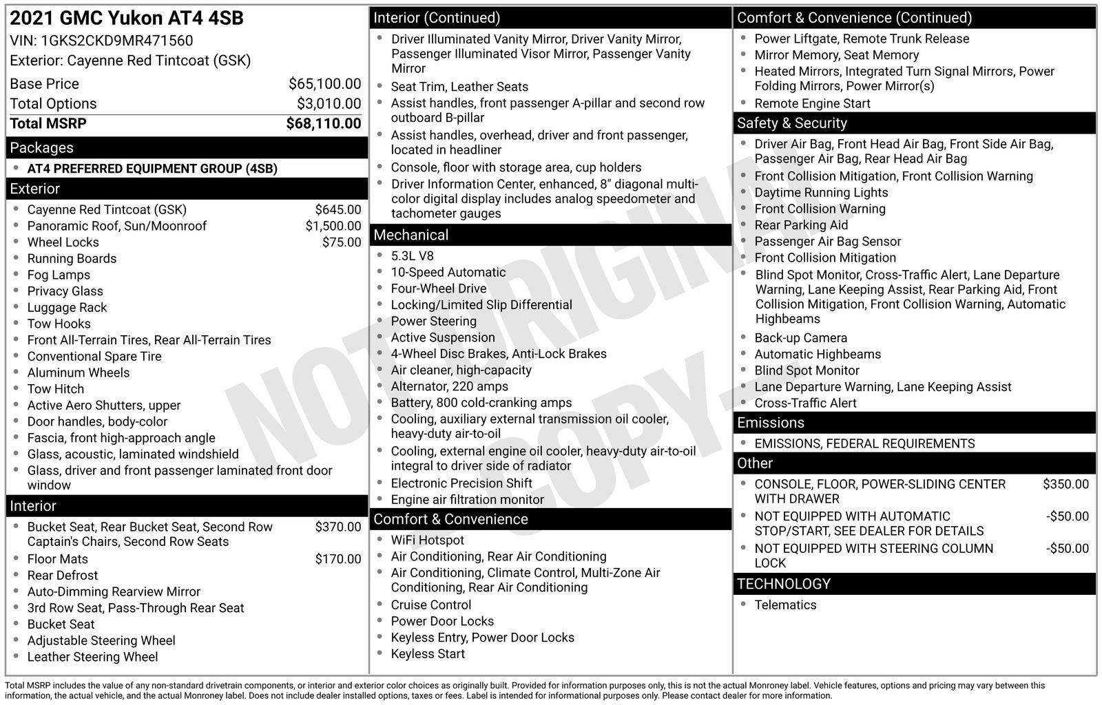 Thumbnail: 2021 GMC Yukon - 4