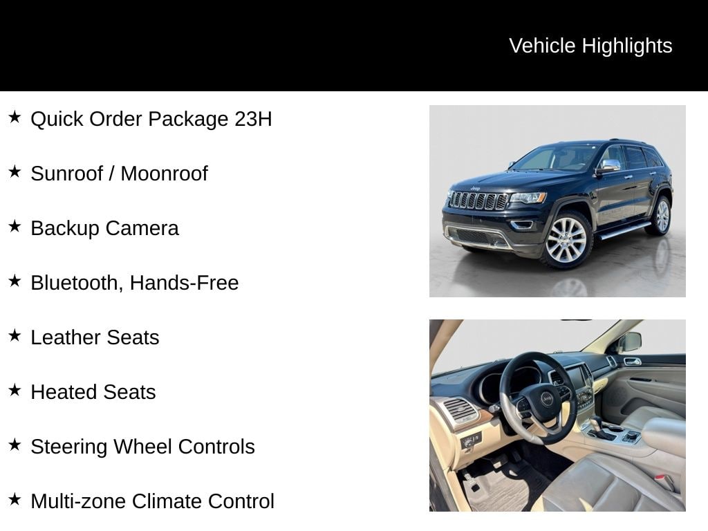 Thumbnail: 2017 Jeep Grand Cherokee - 6