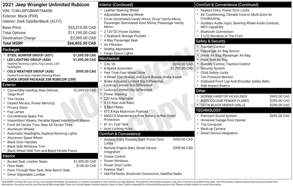 Used 2021 Jeep Wrangler Unlimited Rubicon SUV