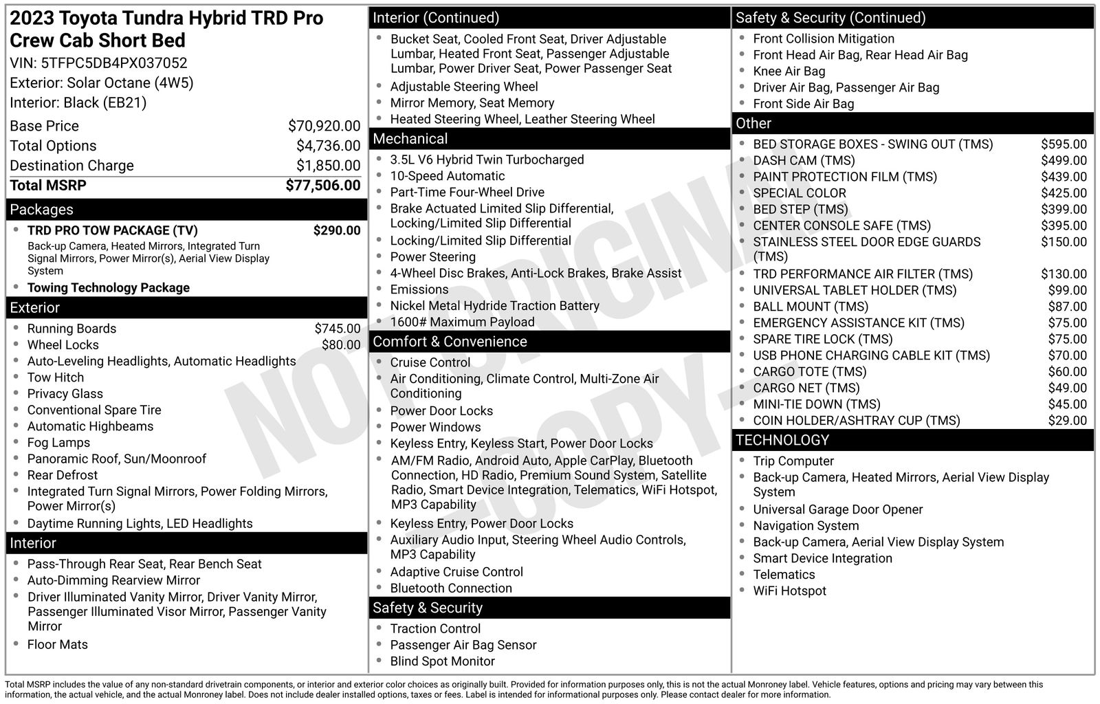 Thumbnail: 2023 Toyota Tundra - 4