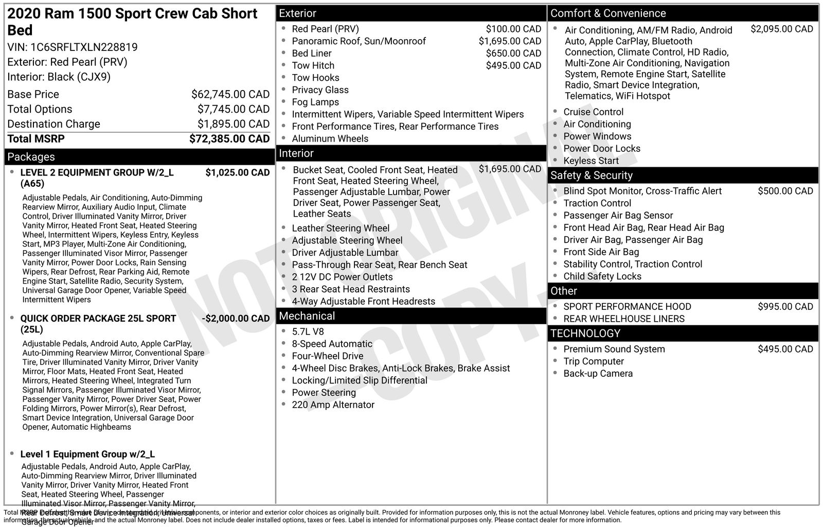 Thumbnail: 2020 RAM 1500 - 4