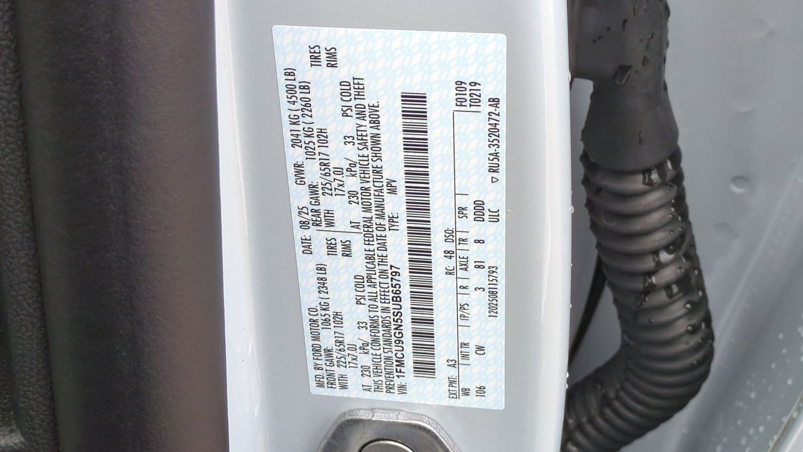 Thumbnail: 2025 Ford Escape - 36