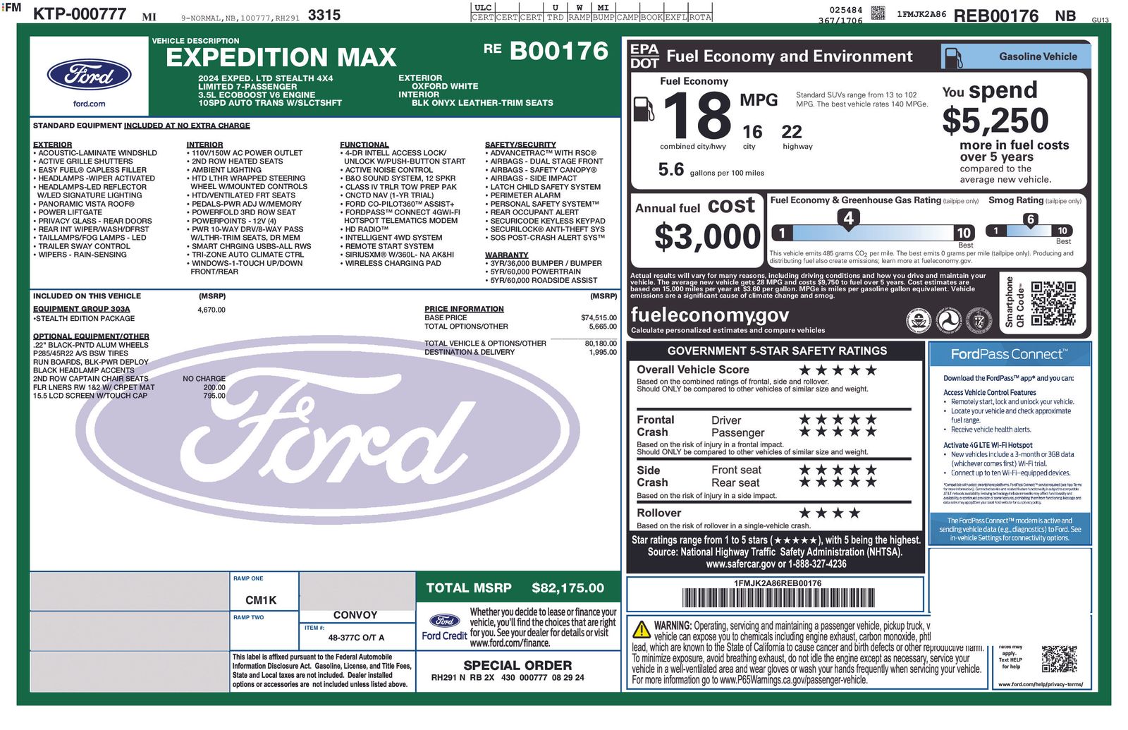 Thumbnail: 2024 Ford Expedition MAX - 4