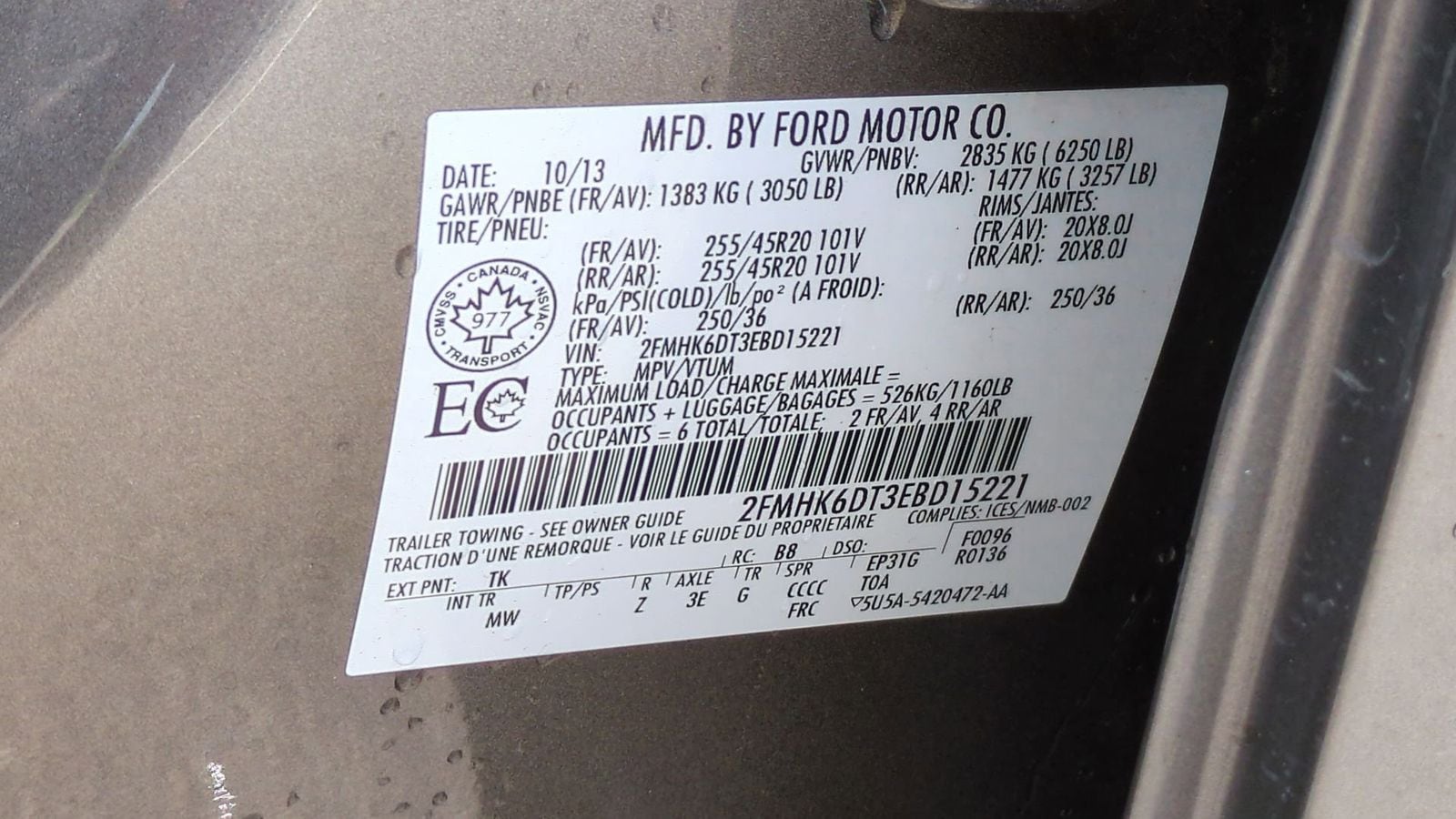 Thumbnail: 2014 Ford Flex - 38