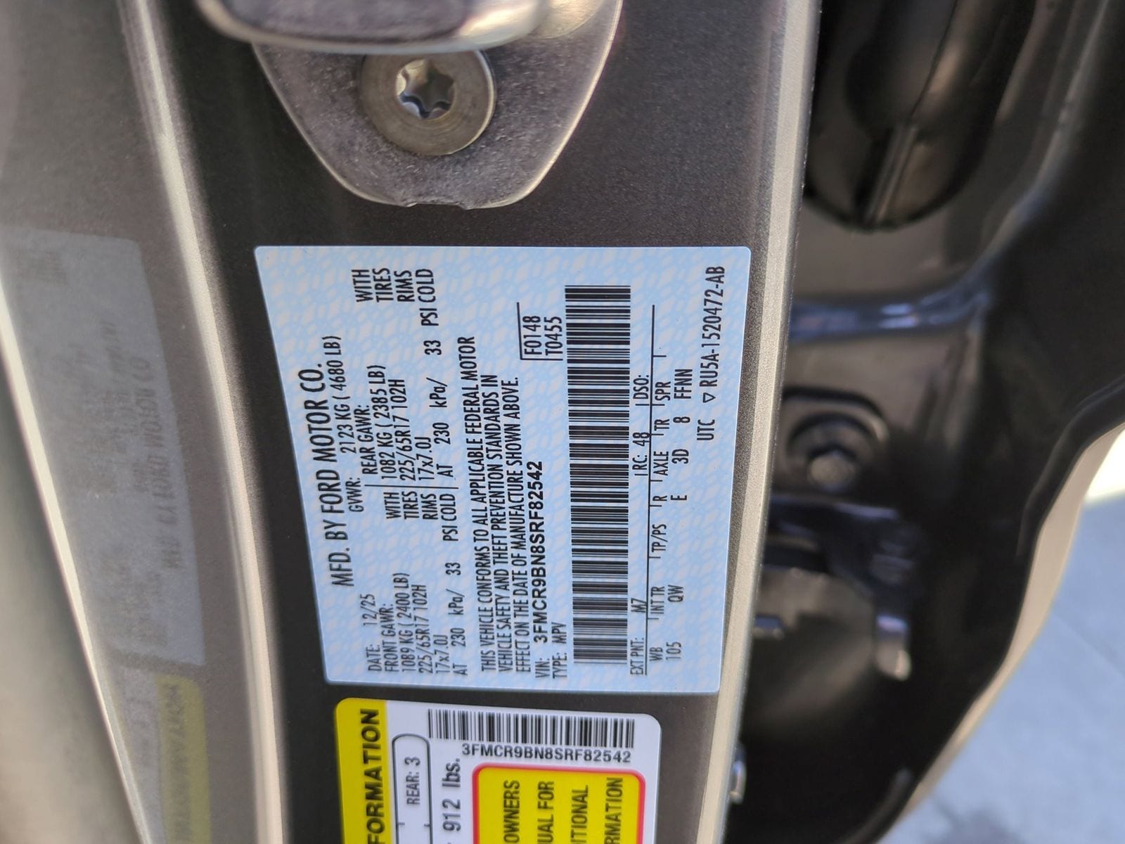 Thumbnail: 2025 Ford Bronco Sport - 34