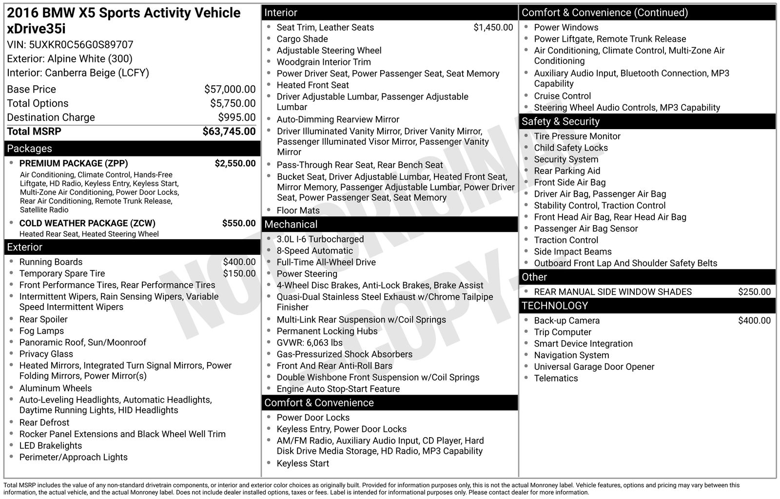 Thumbnail: 2016 BMW X5 - 4