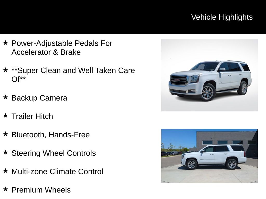 2019 GMC Yukon SLE 16