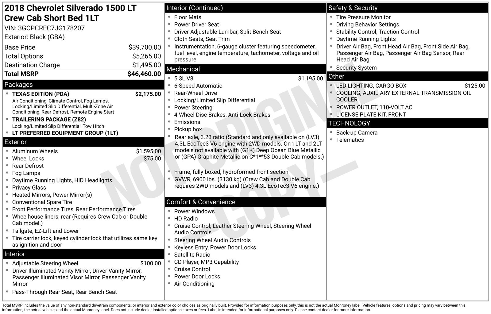 Thumbnail: 2018 Chevrolet Silverado 1500 - 8