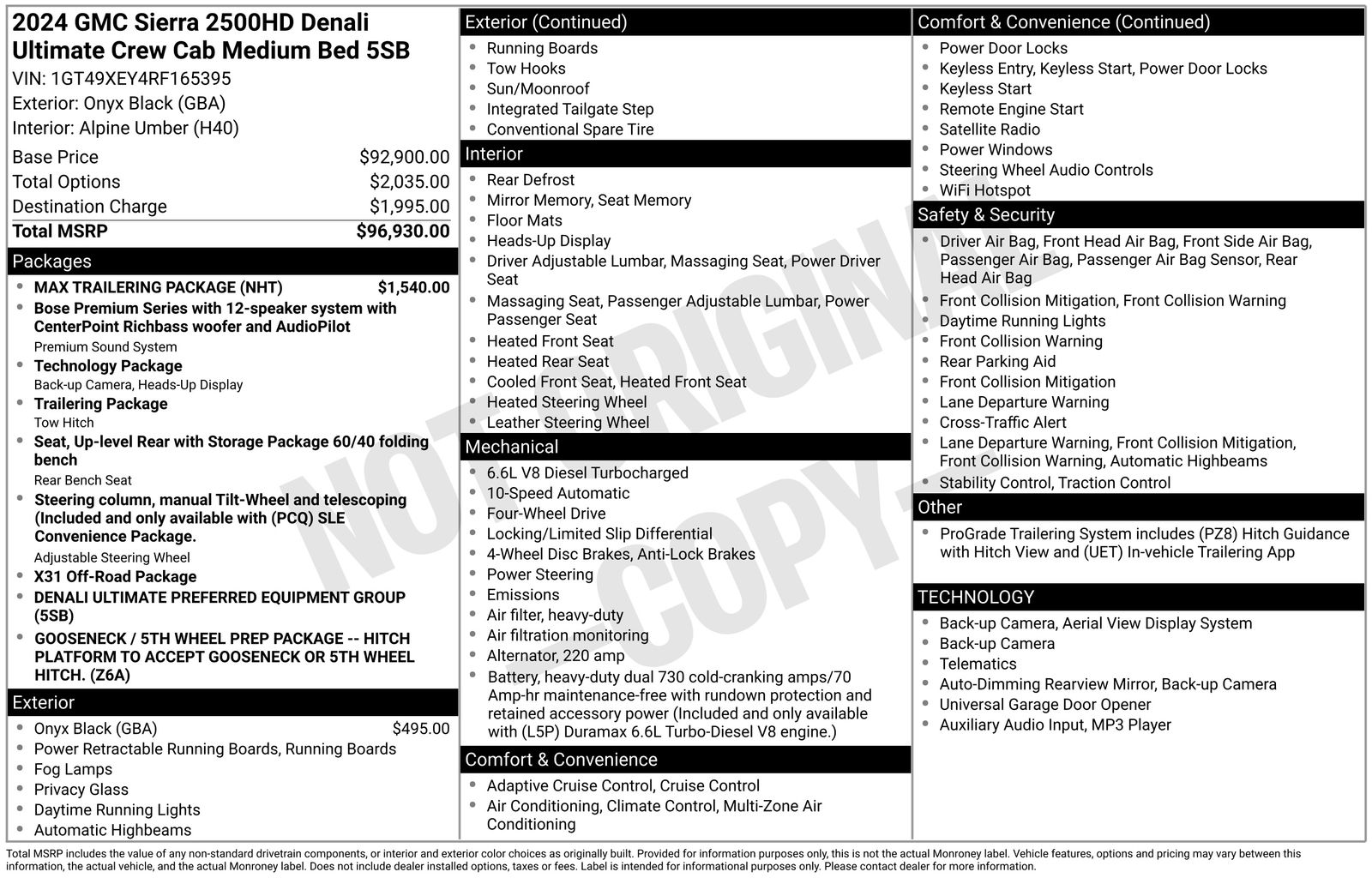 Thumbnail: 2024 GMC Sierra 2500 - 4