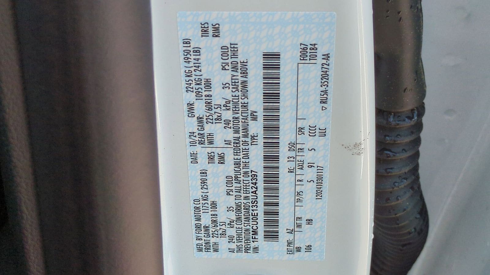 Thumbnail: 2025 Ford Escape - 33