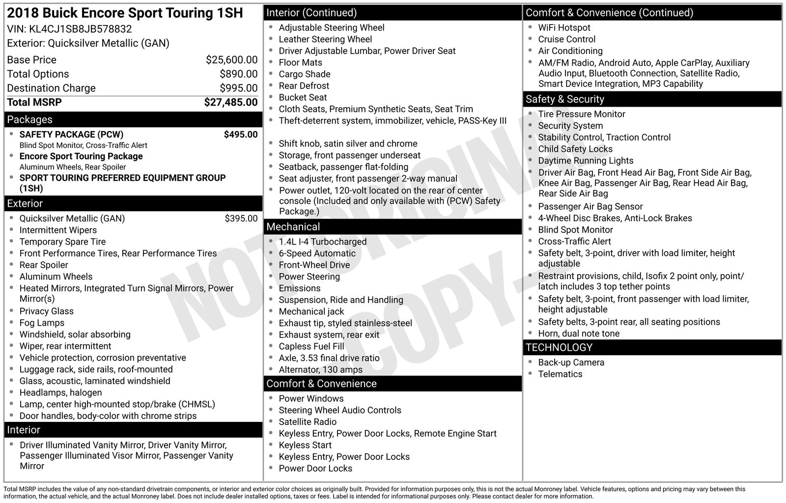 Thumbnail: 2018 Buick Encore - 4